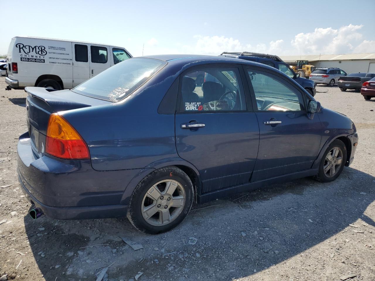 2002 Suzuki Aerio S Синий vin: JS2RA41S225109275