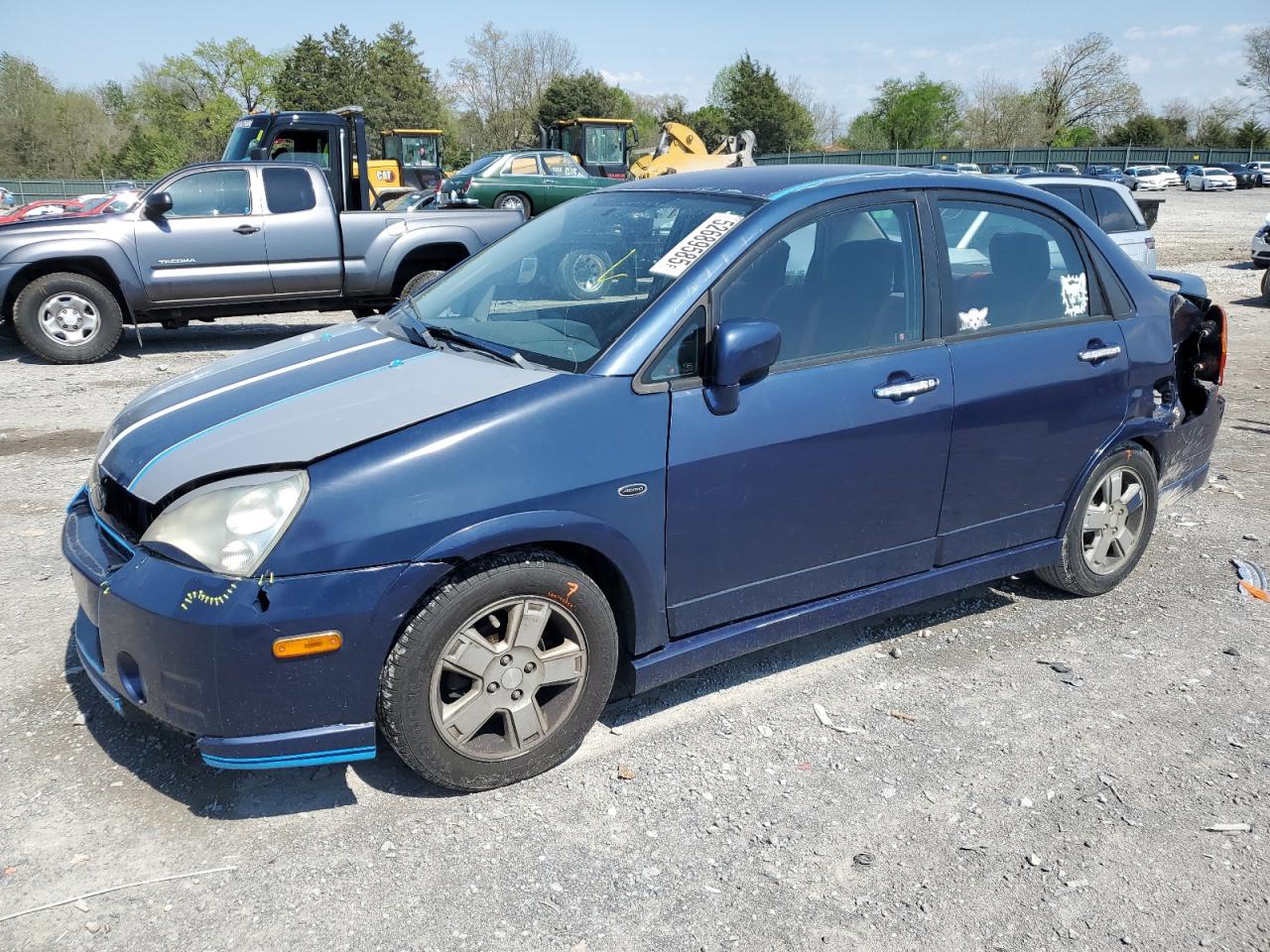 2002 Suzuki Aerio S Blue vin: JS2RA41S225109275