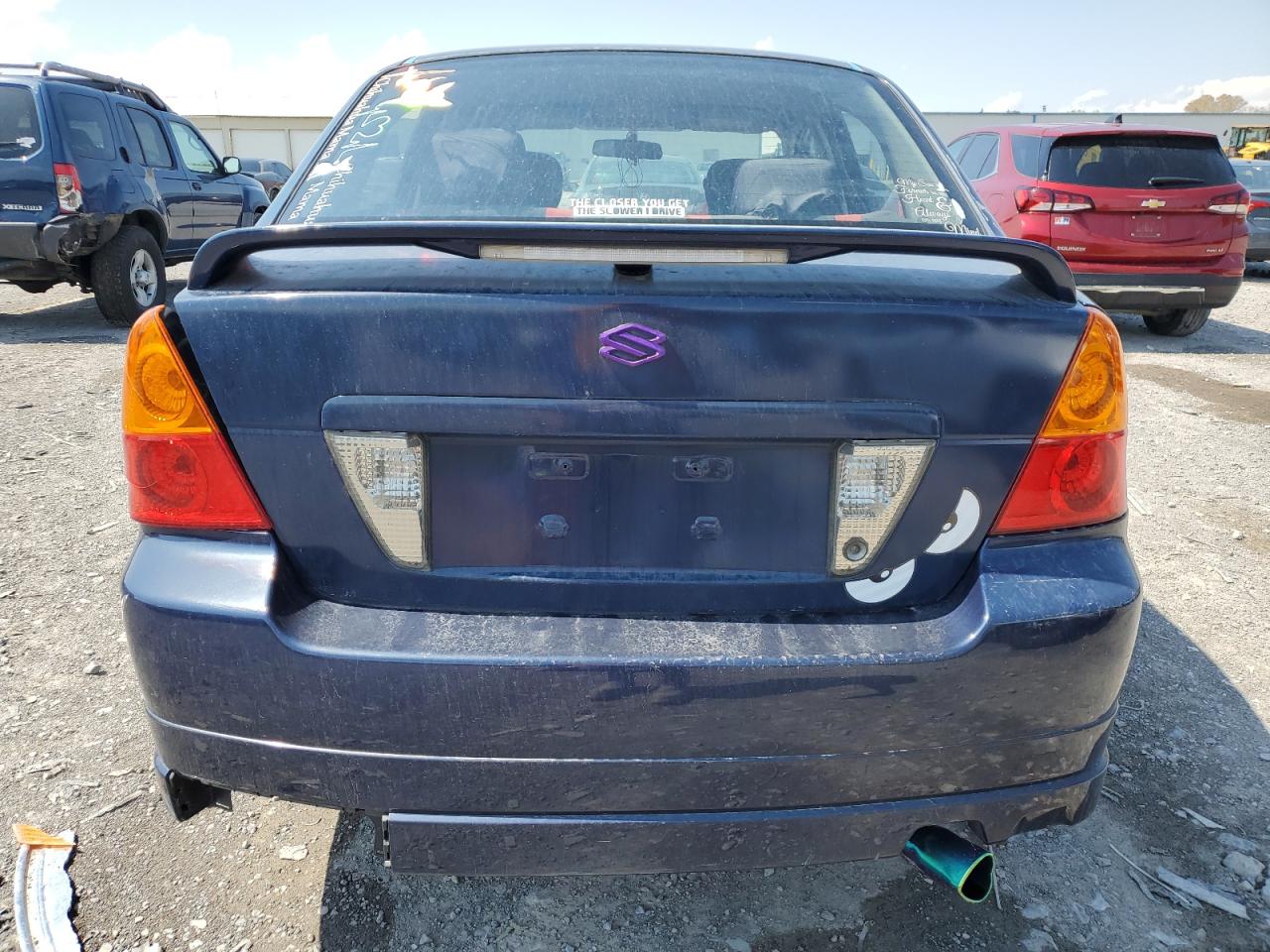 2002 Suzuki Aerio S Синий vin: JS2RA41S225109275