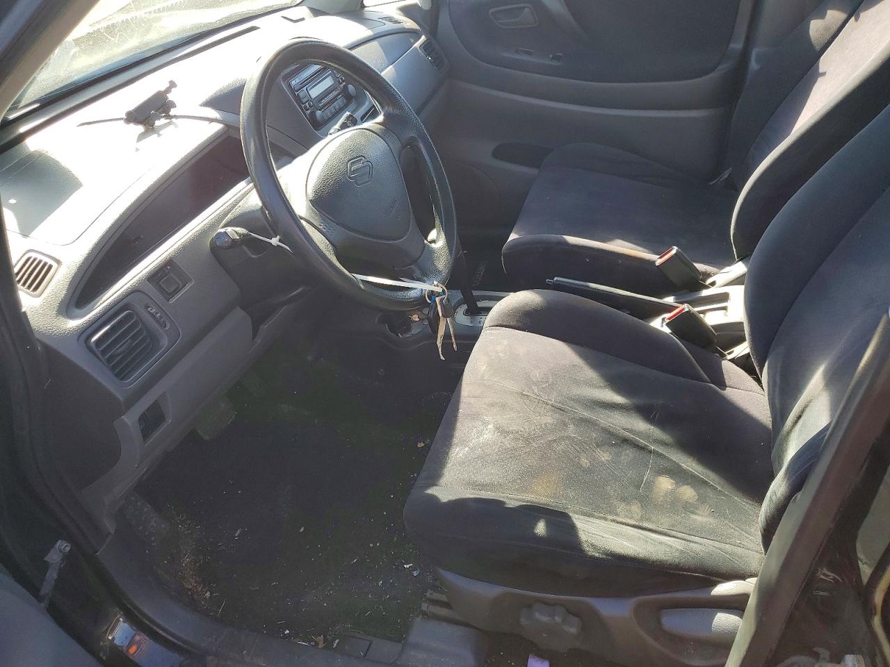 2003 Suzuki Aerio Black vin: JS2RA41S335153688