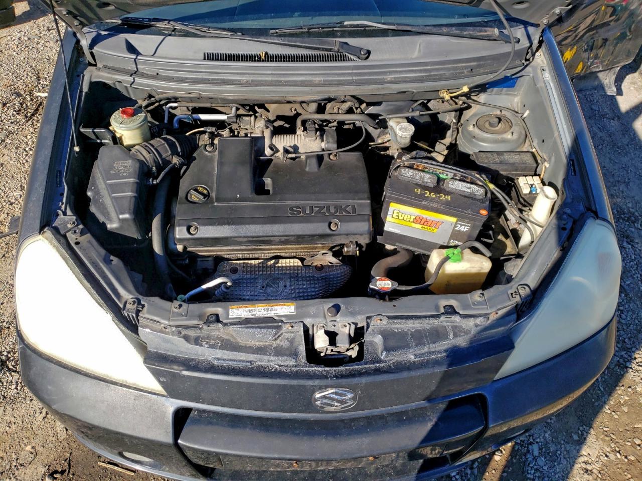 2003 Suzuki Aerio S Black vin: JS2RA41S435157197