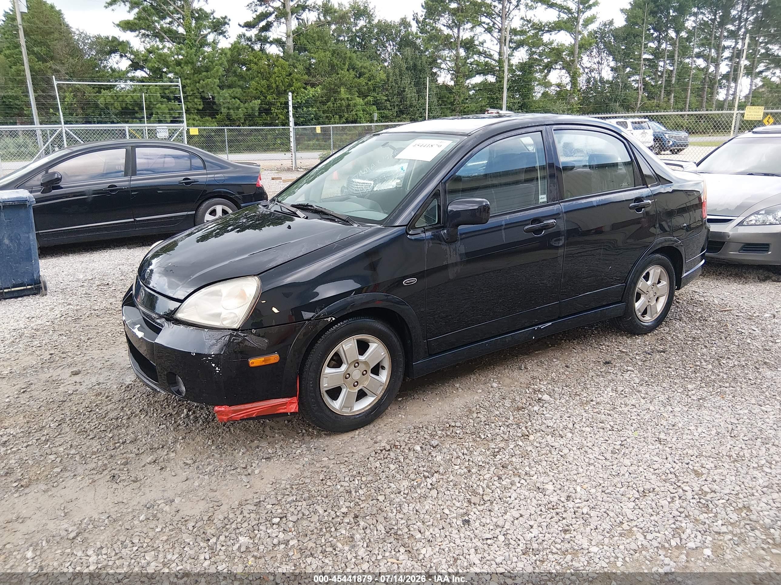 2003 Suzuki Aerio Gs/s Black vin: JS2RA41S435157944