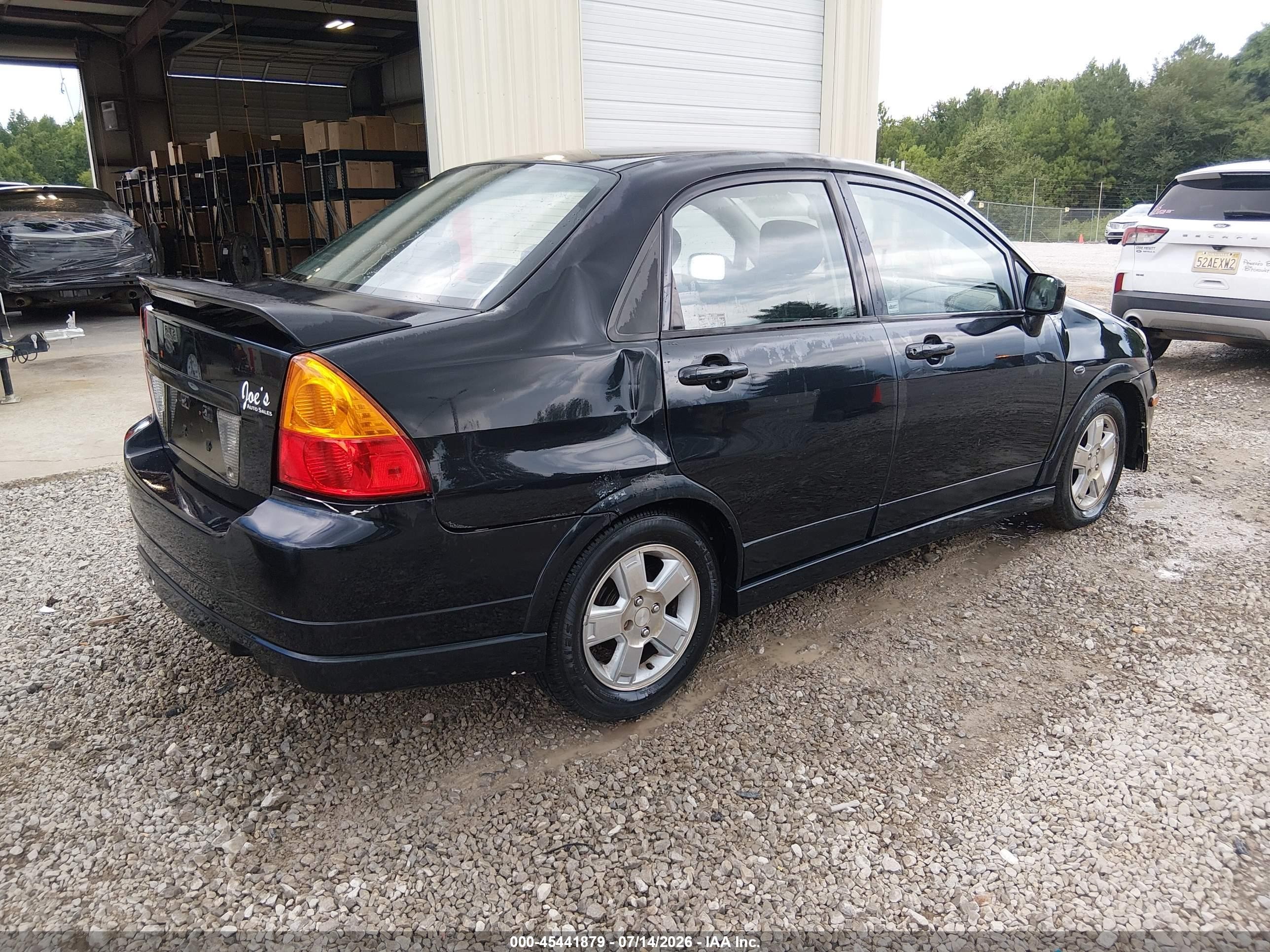 2003 Suzuki Aerio Gs/s Black vin: JS2RA41S435157944