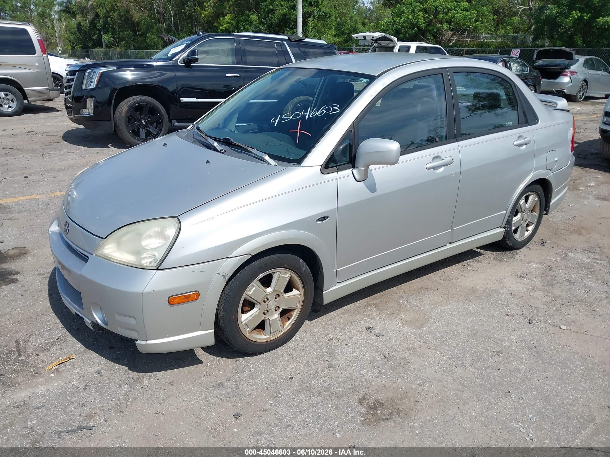 2002 Suzuki Aerio Gs/s Silver vin: JS2RA41S525108637