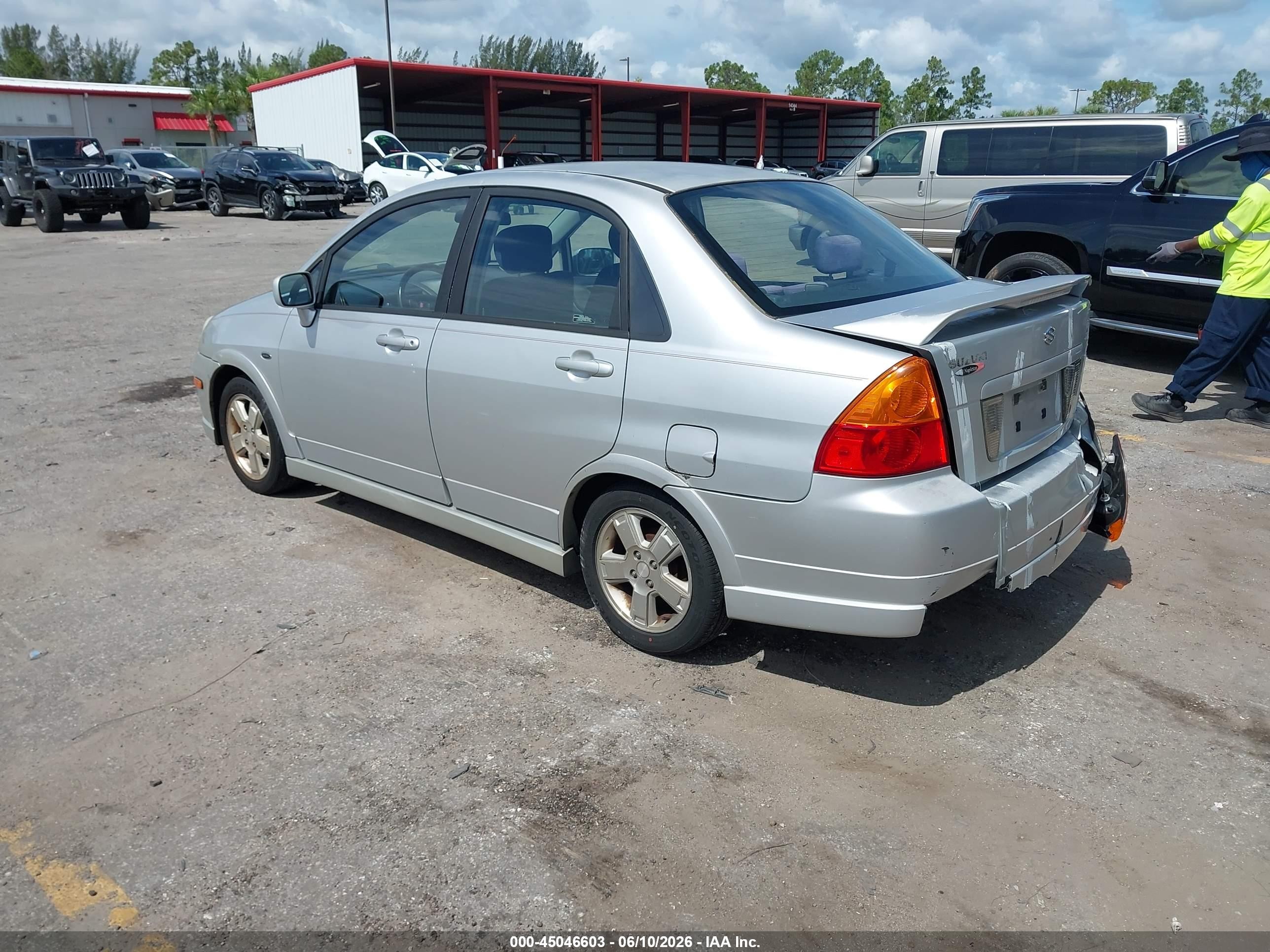 2002 Suzuki Aerio Gs/s Silver vin: JS2RA41S525108637