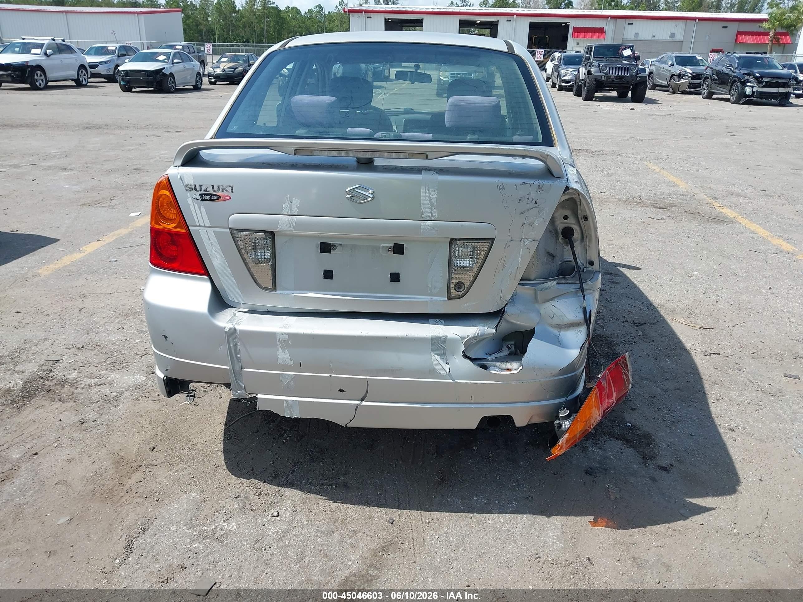 2002 Suzuki Aerio Gs/s Silver vin: JS2RA41S525108637