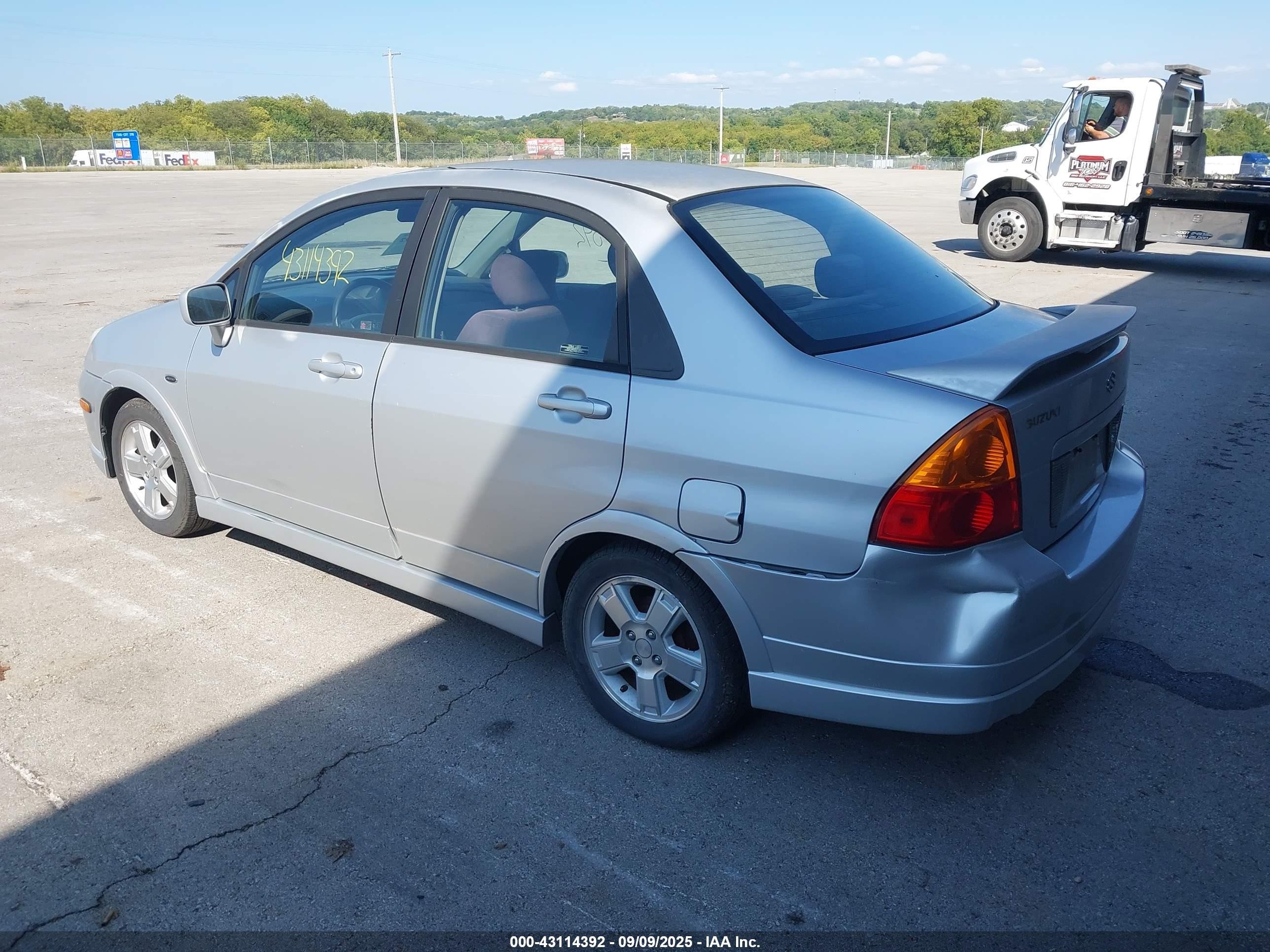 2003 Suzuki Aerio Gs/s Silver vin: JS2RA41S535151389