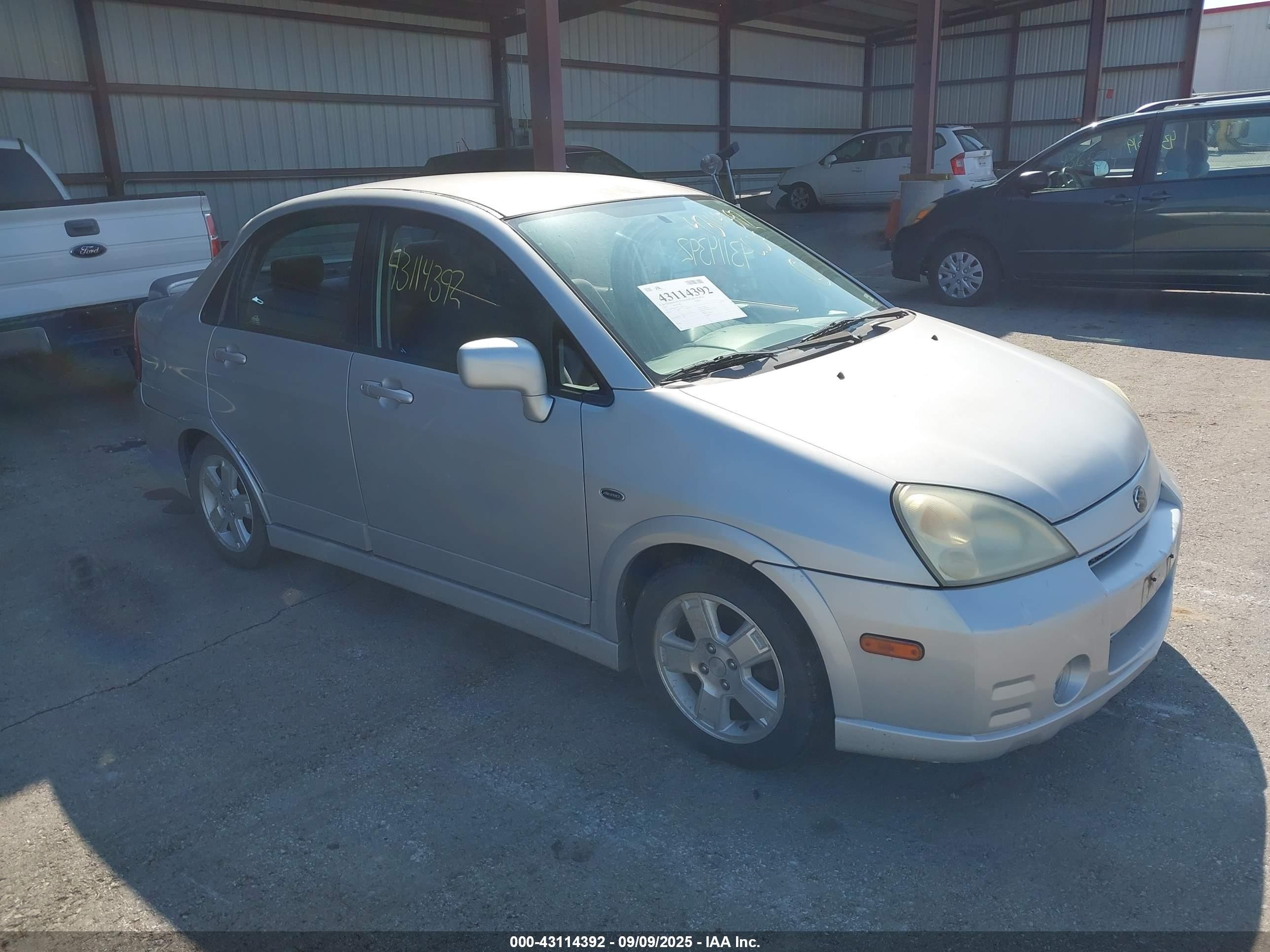 2003 Suzuki Aerio Gs/s Silver vin: JS2RA41S535151389