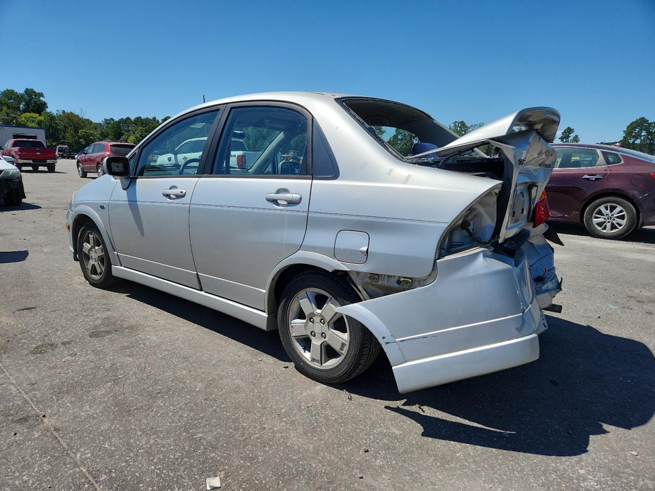 2002 Suzuki Aerio S Silver vin: JS2RA41S625105133