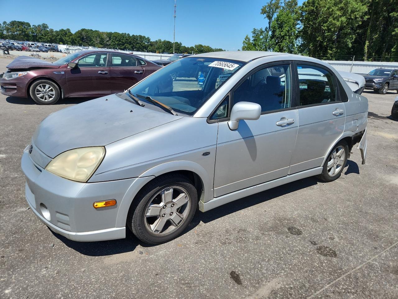 2002 Suzuki Aerio S Silver vin: JS2RA41S625105133