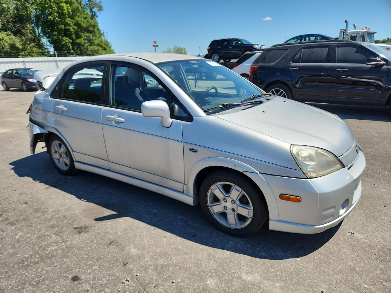 2002 Suzuki Aerio S Silver vin: JS2RA41S625105133