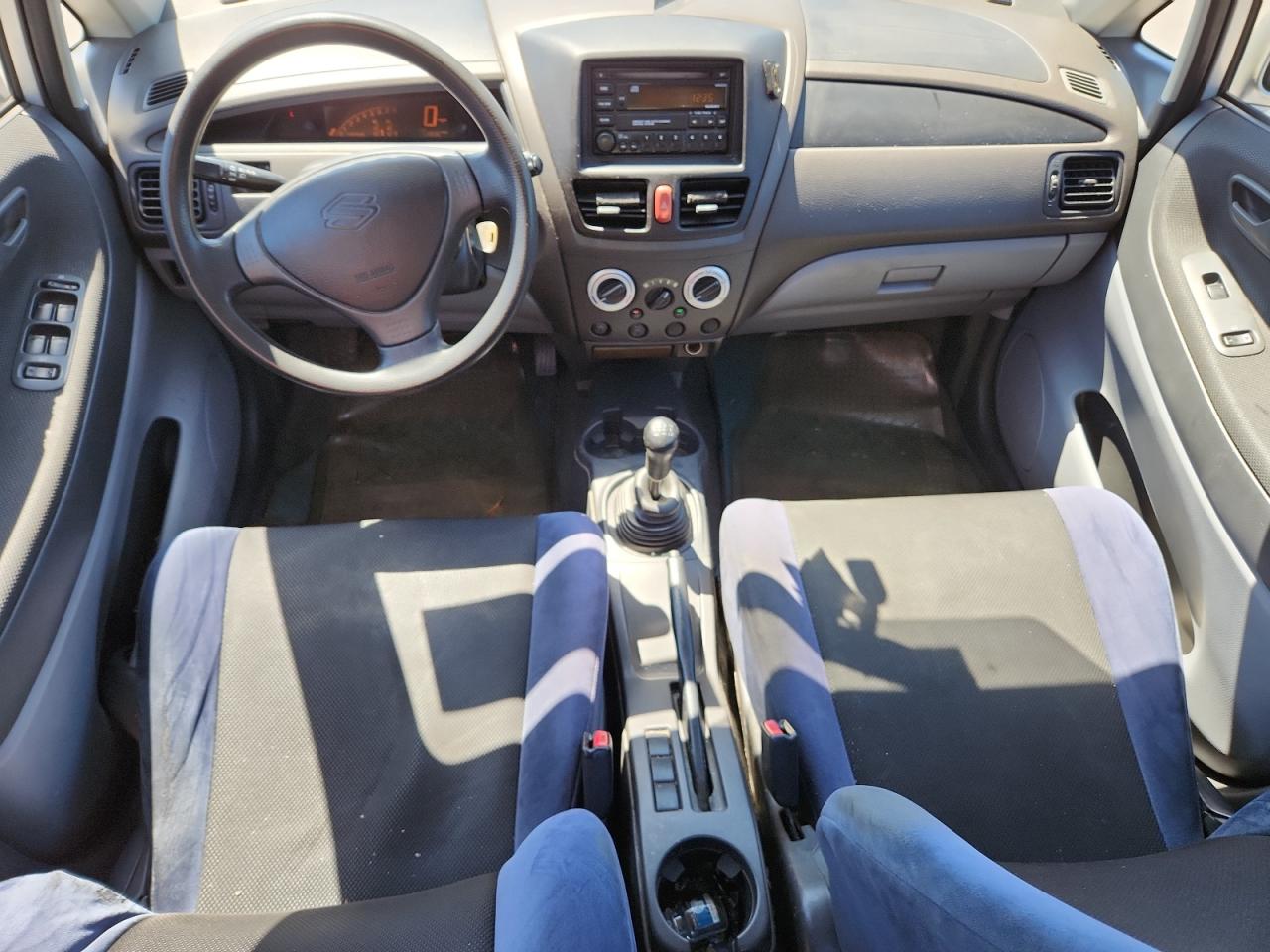 2002 Suzuki Aerio S Silver vin: JS2RA41S625105133