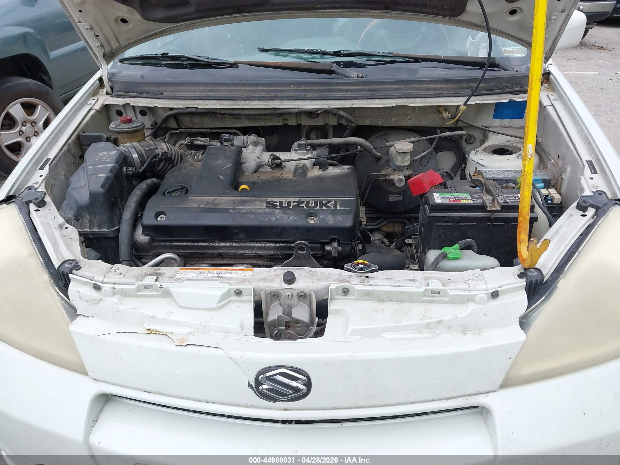 2003 Suzuki Aerio Gs/s White vin: JS2RA41S635155466
