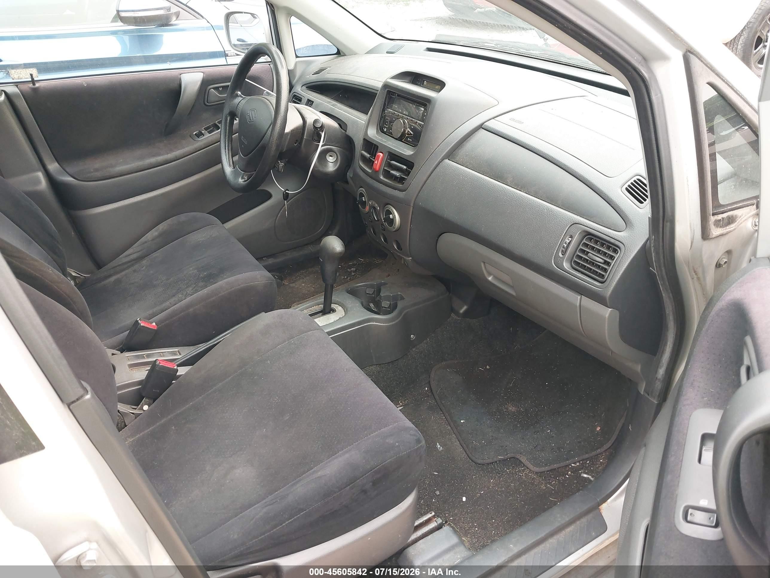 2003 Suzuki Aerio Gs/s Silver vin: JS2RA41S935154828