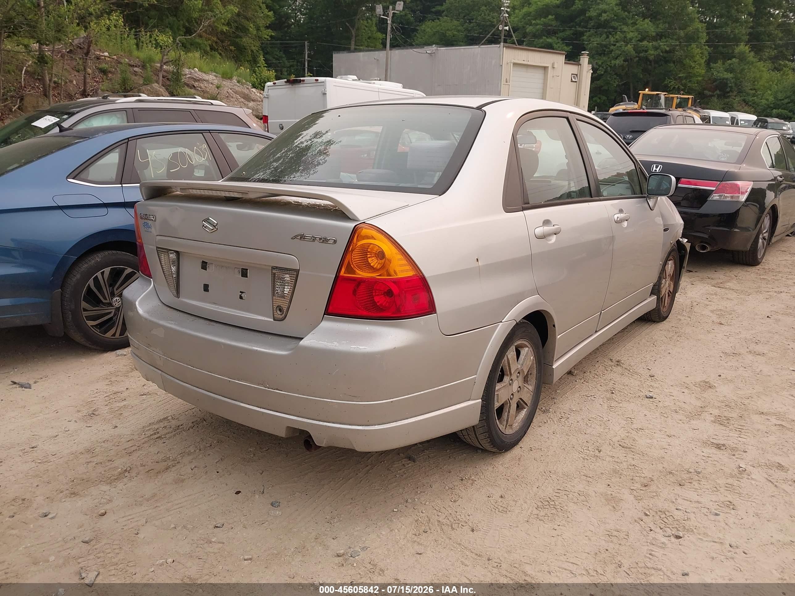 2003 Suzuki Aerio Gs/s Silver vin: JS2RA41S935154828