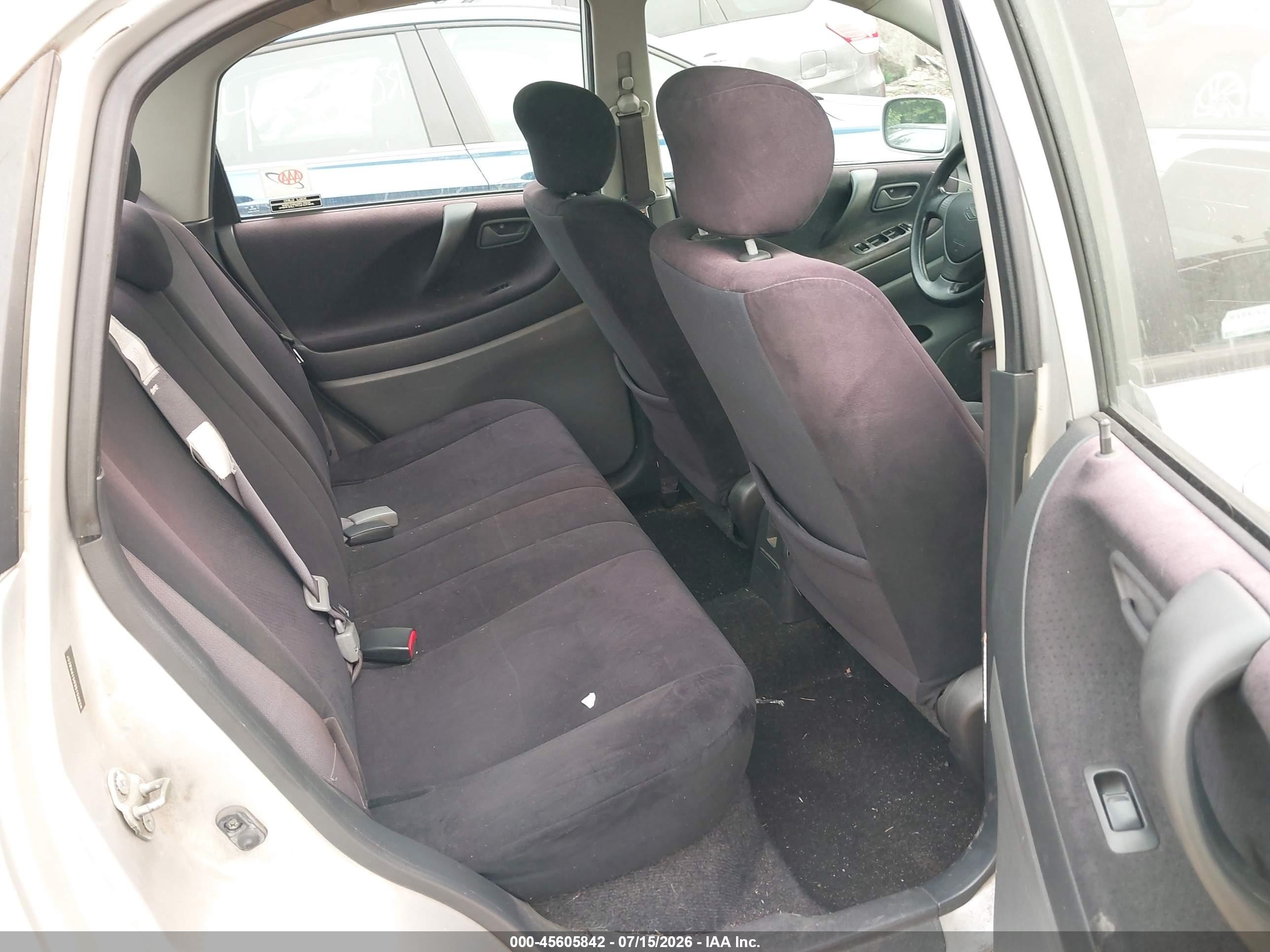 2003 Suzuki Aerio Gs/s Silver vin: JS2RA41S935154828