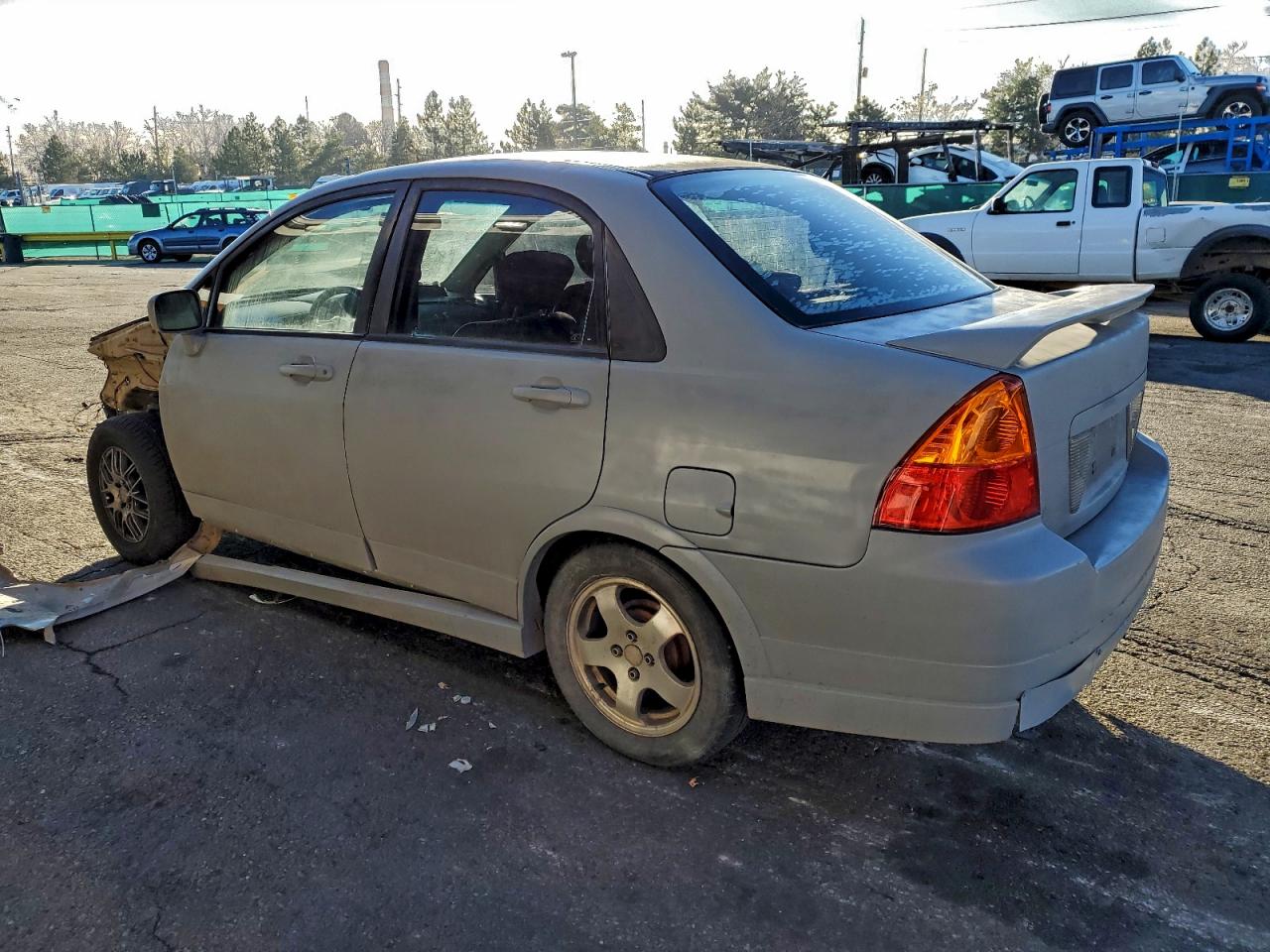 2004 Suzuki Aerio S Gray vin: JS2RA61S345200649