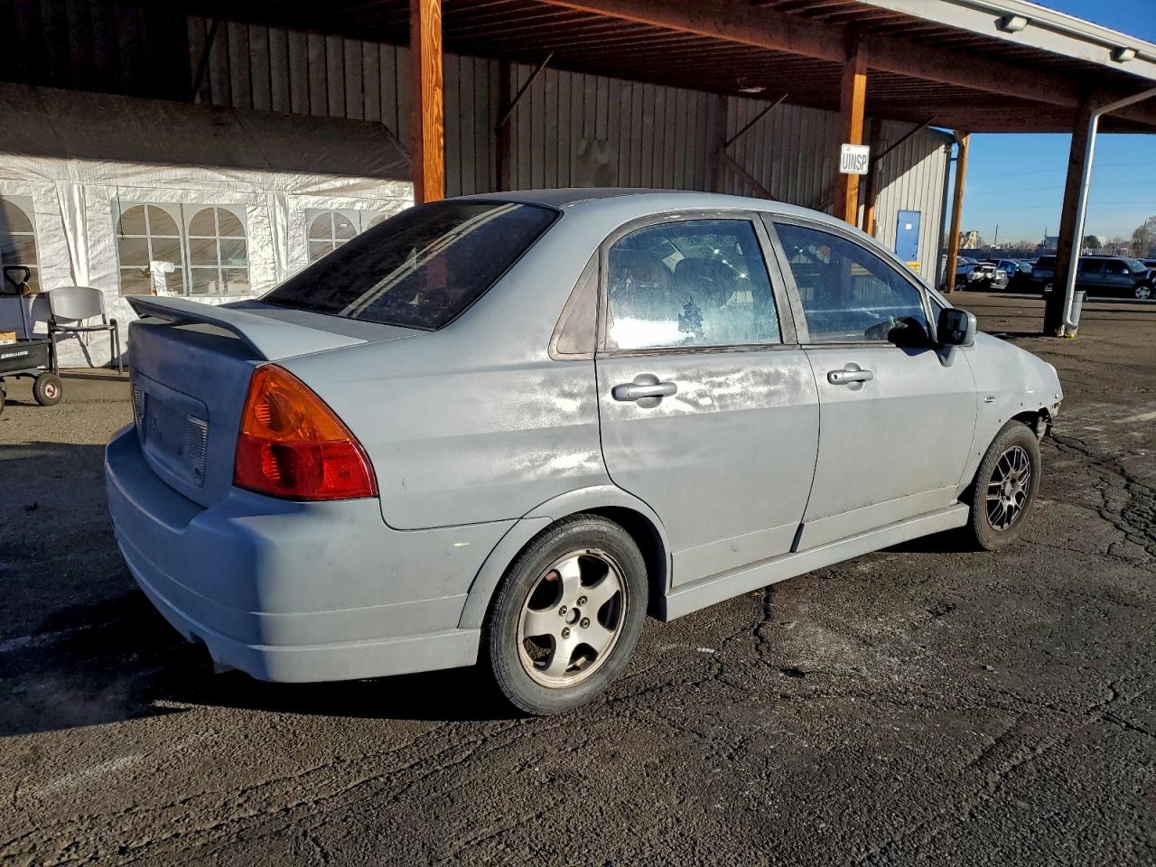 2004 Suzuki Aerio S Gray vin: JS2RA61S345200649