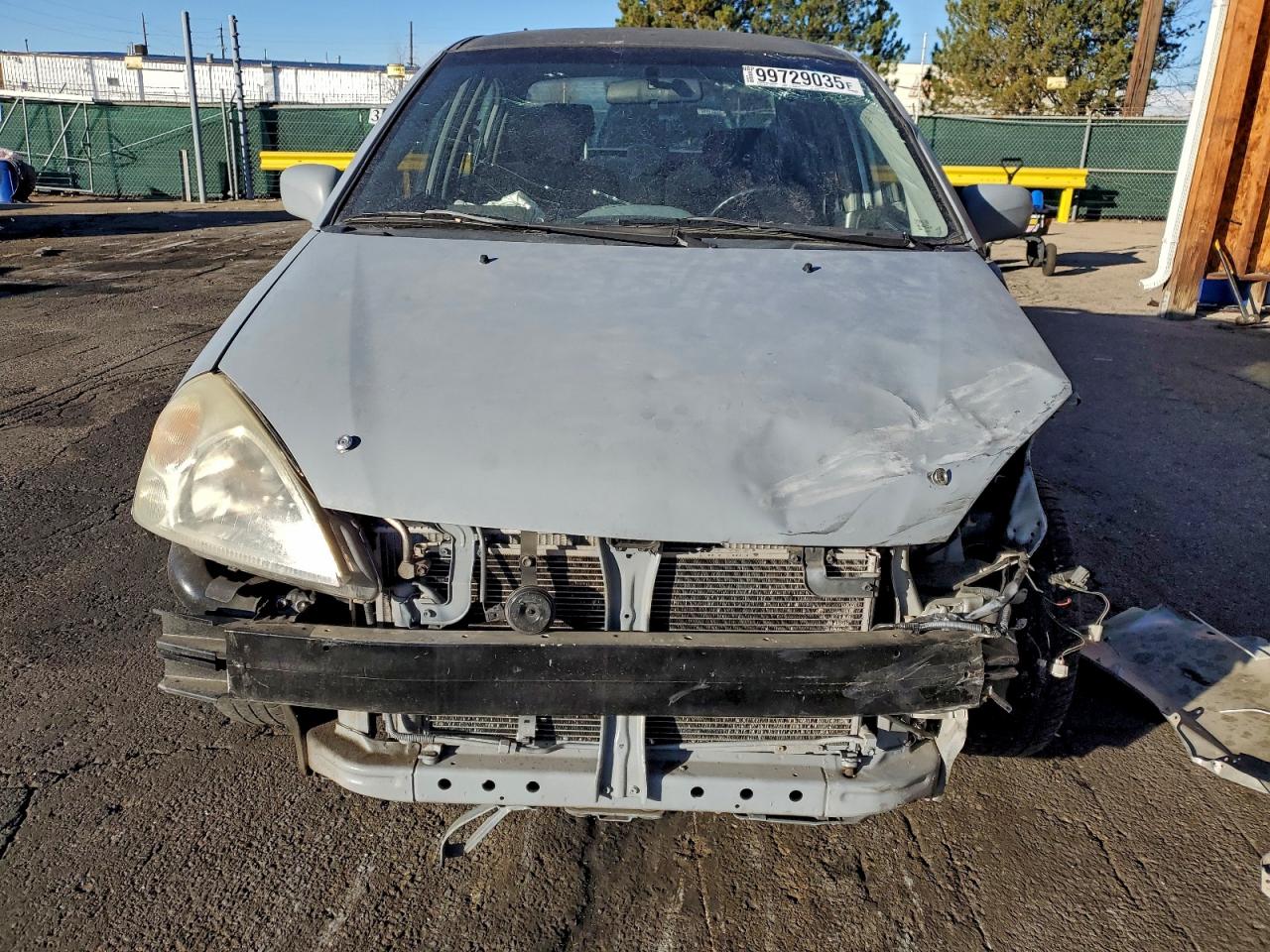 2004 Suzuki Aerio S Gray vin: JS2RA61S345200649