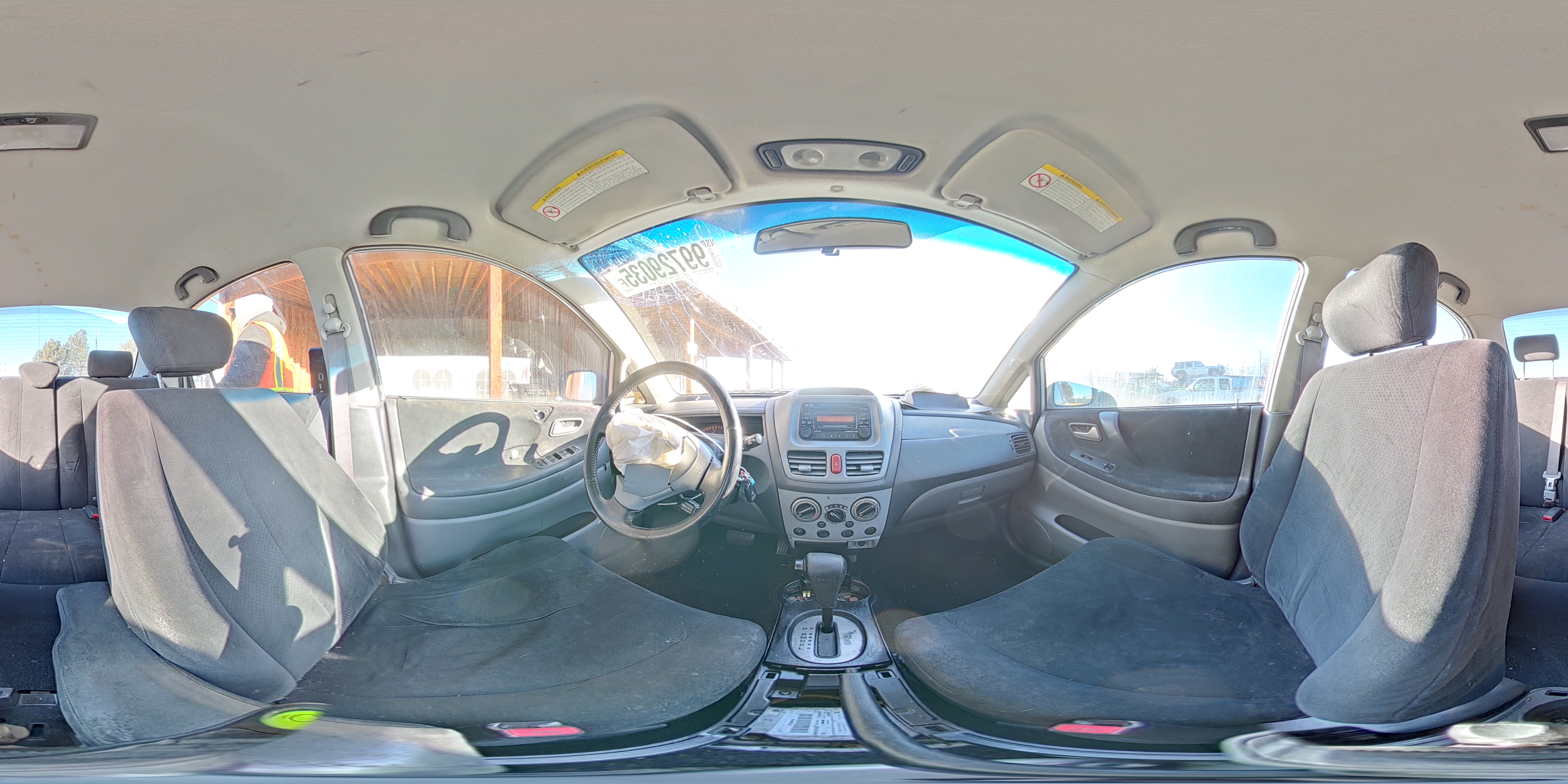 2004 Suzuki Aerio S Gray vin: JS2RA61S345200649