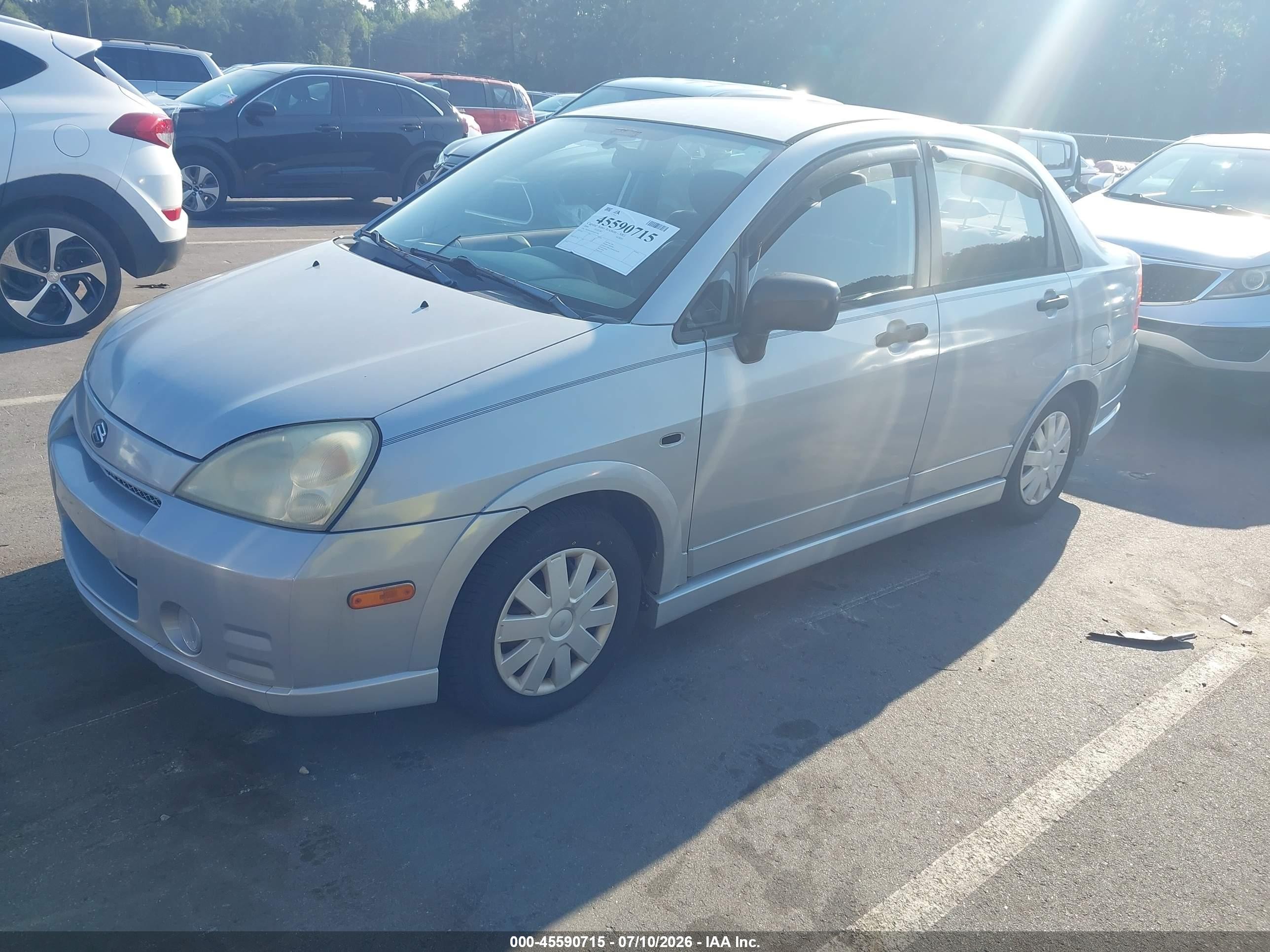 2004 Suzuki Aerio Lx/s Серый vin: JS2RA61S345201364