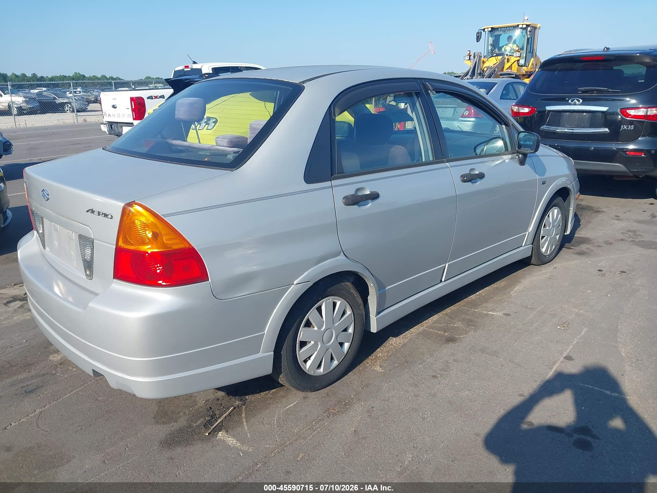 2004 Suzuki Aerio Lx/s Серый vin: JS2RA61S345201364