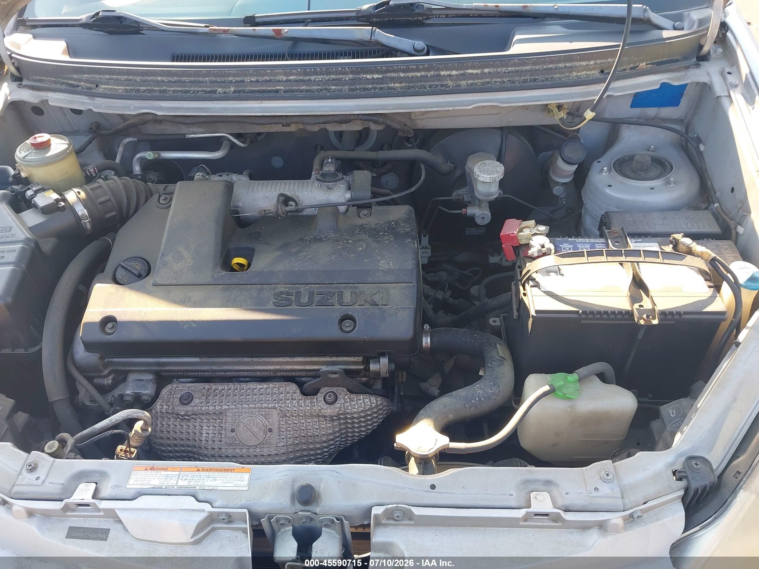 2004 Suzuki Aerio Lx/s Серый vin: JS2RA61S345201364