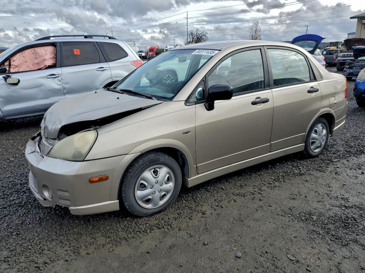 2004 Suzuki Aerio S Tan vin: JS2RA61S545203438