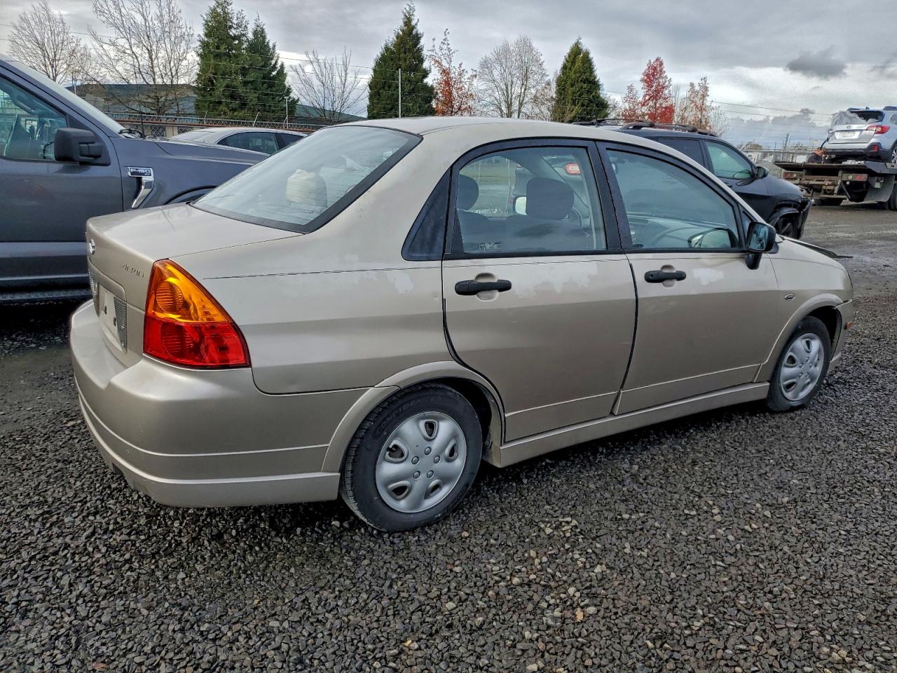 2004 Suzuki Aerio S Tan vin: JS2RA61S545203438