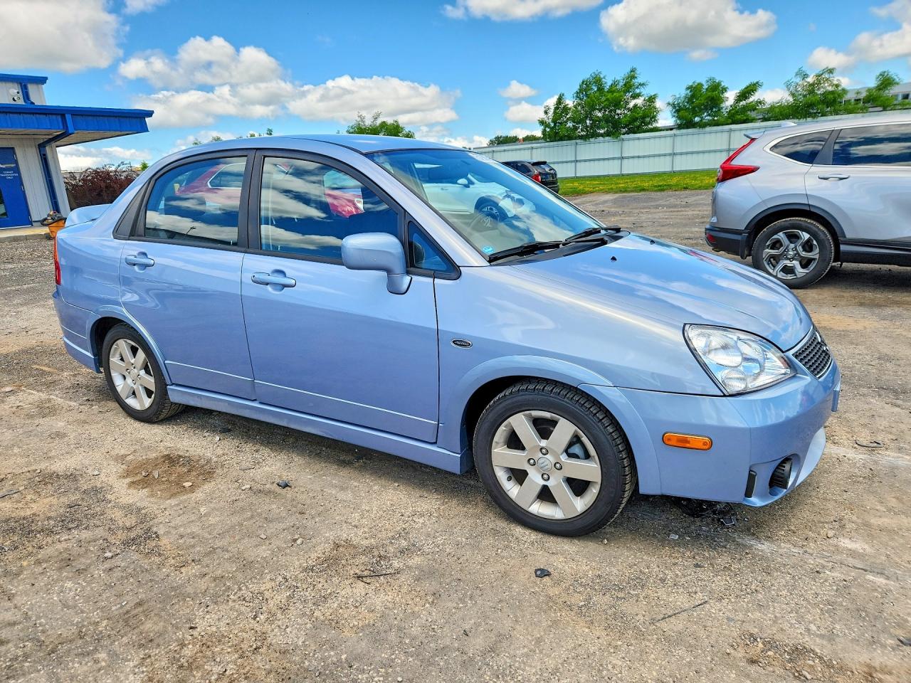 2005 Suzuki Aerio S Синий vin: JS2RA61S555250731