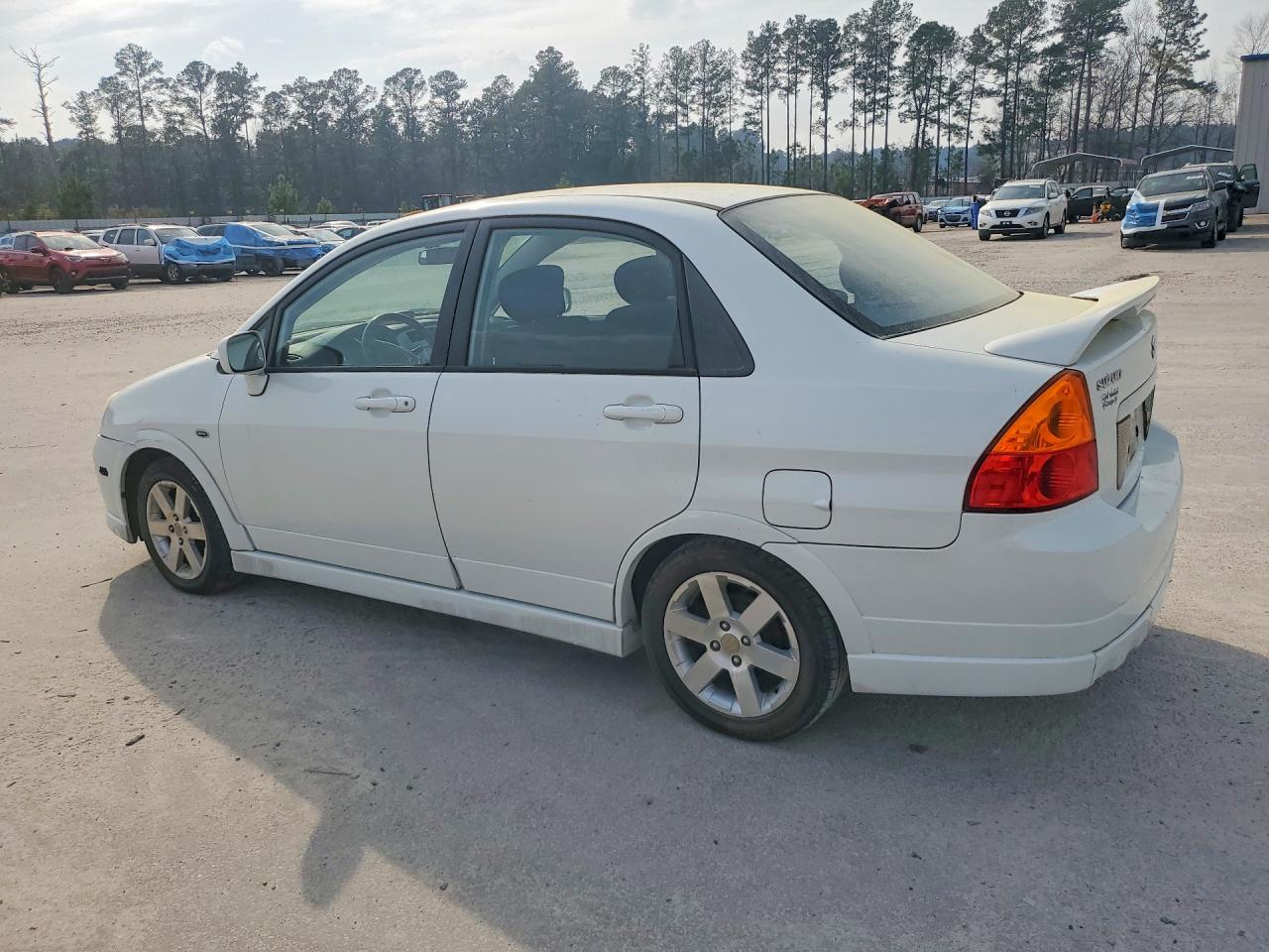 2005 Suzuki Aerio S White vin: JS2RA61S655250981