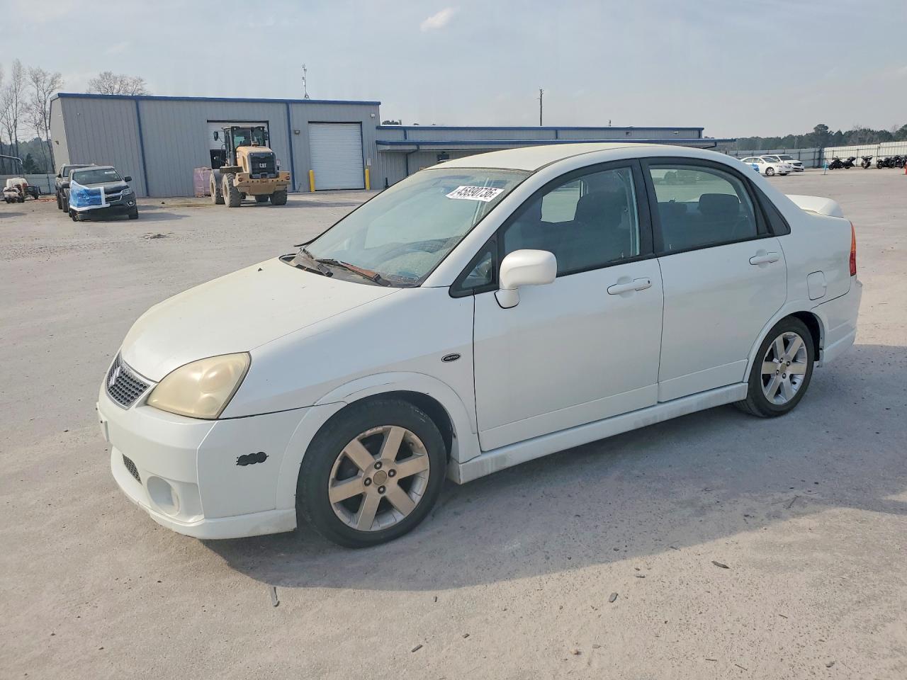 2005 Suzuki Aerio S Белый vin: JS2RA61S655250981