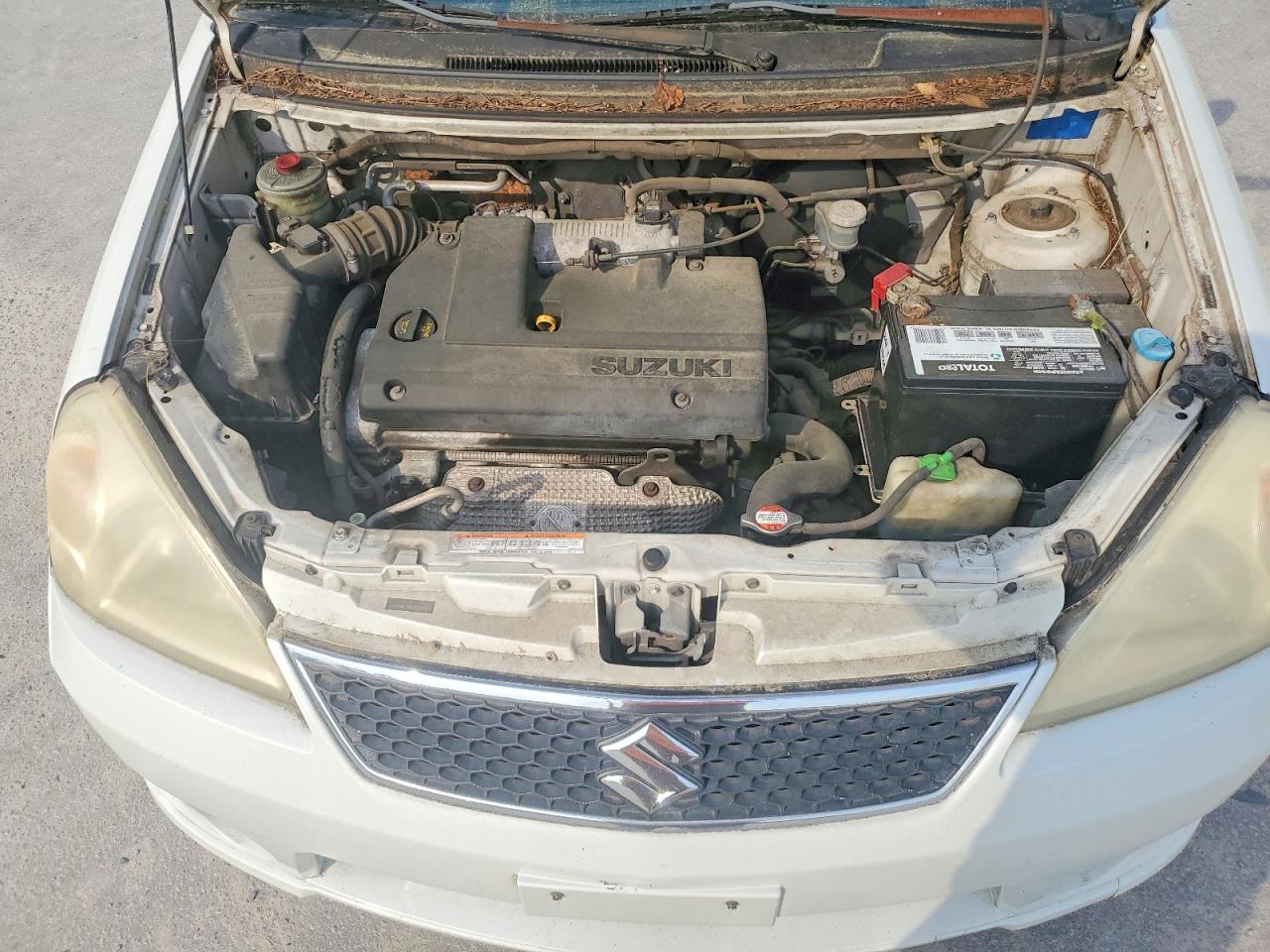 2005 Suzuki Aerio S White vin: JS2RA61S655250981