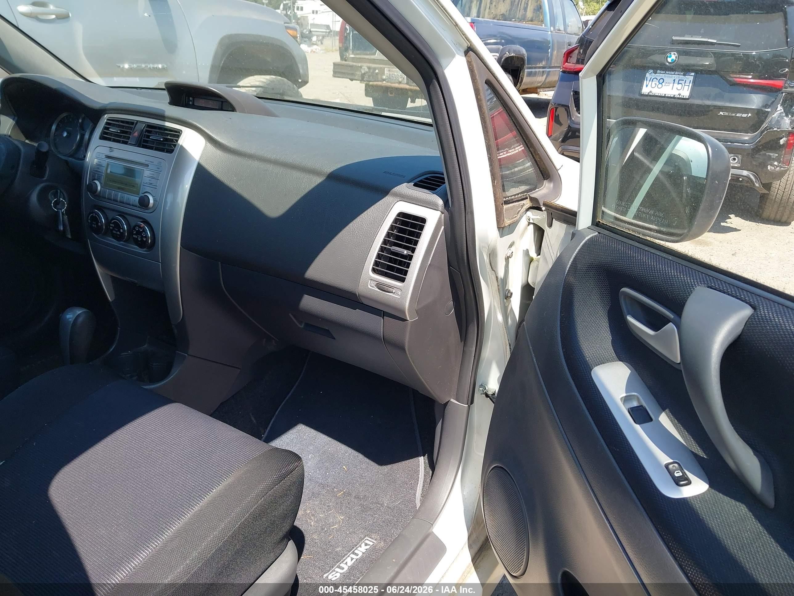2007 Suzuki Aerio   White vin: JS2RA62S075353783