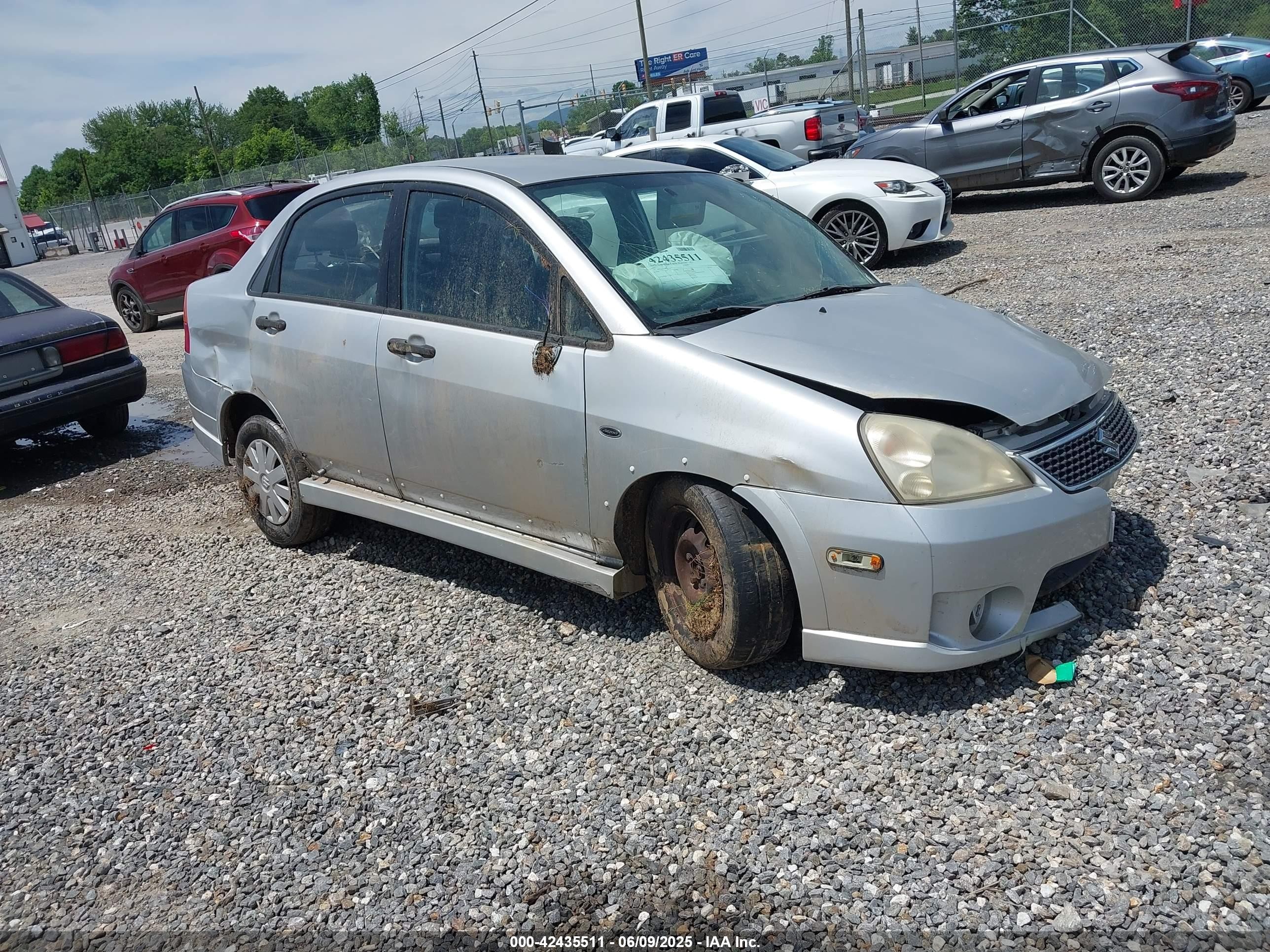 2006 Suzuki Aerio Premium Silver vin: JS2RA62S365301790