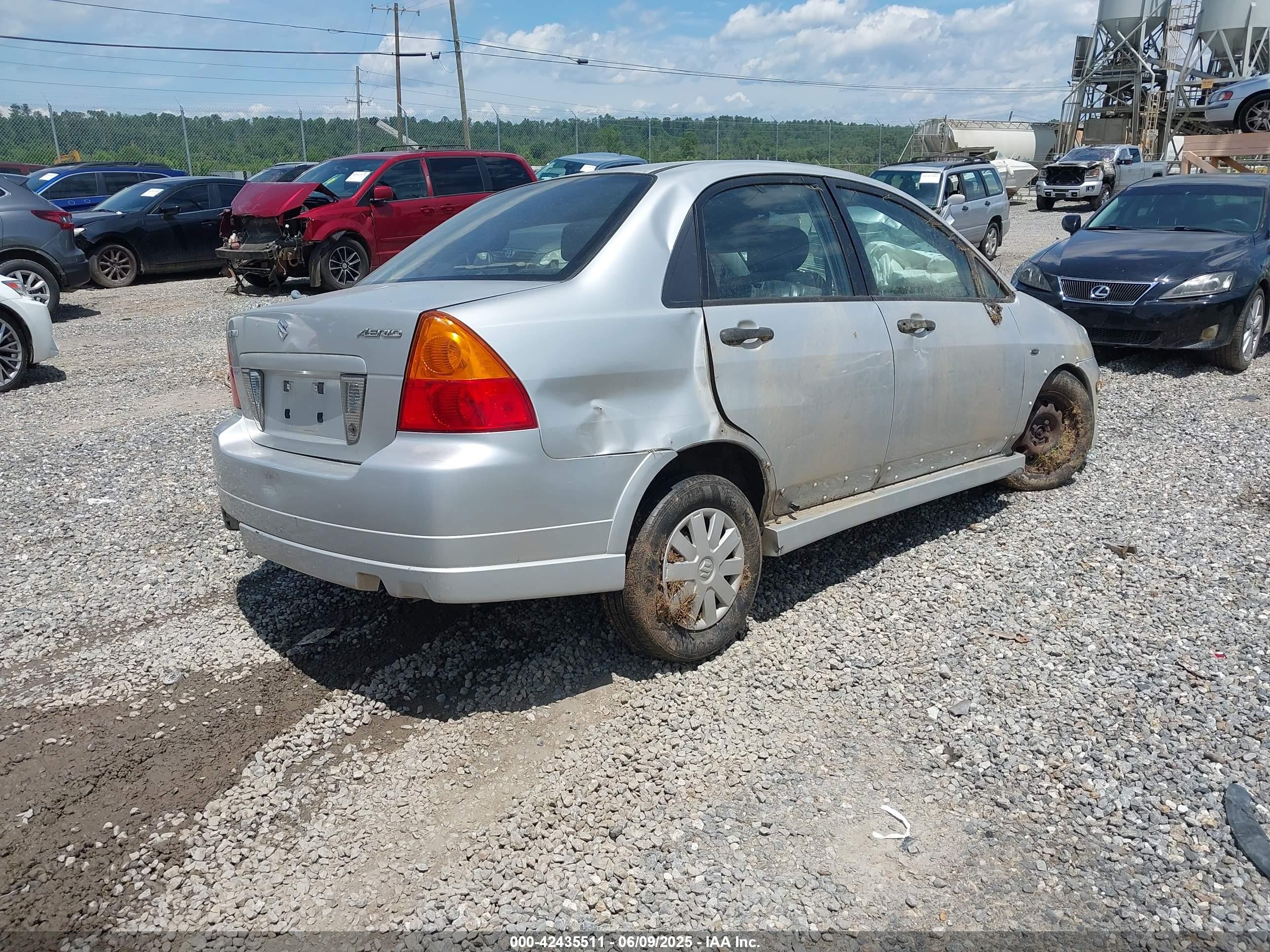 2006 Suzuki Aerio Premium Silver vin: JS2RA62S365301790