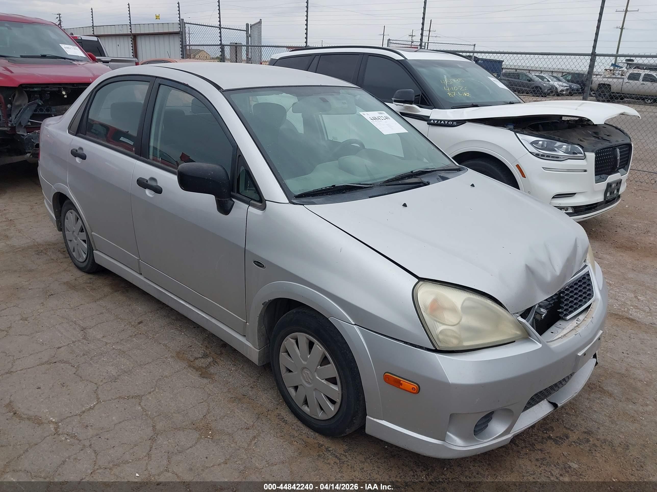 2006 Suzuki Aerio Premium Silver vin: JS2RA62S565301337