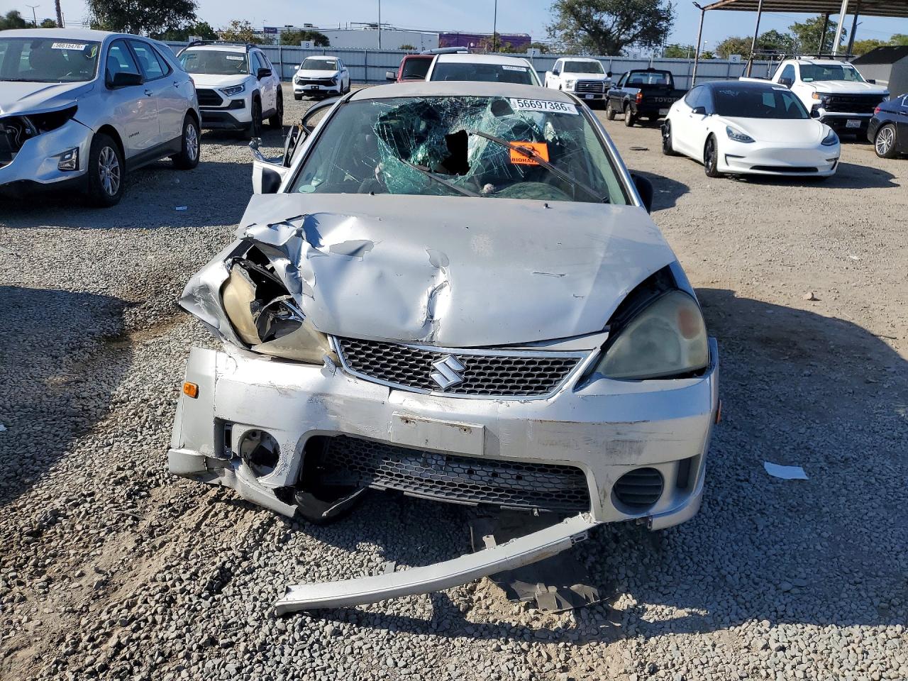 2006 Suzuki Aerio Silver vin: JS2RA62S765302148