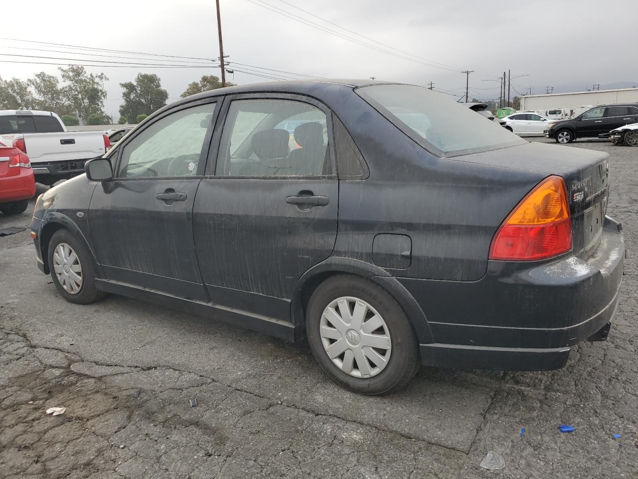2006 Suzuki Aerio Black vin: JS2RA62S765304109