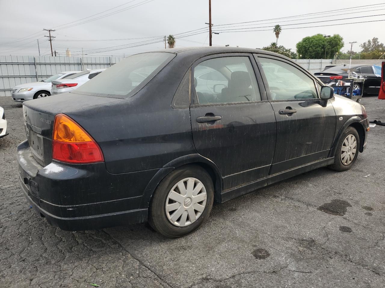 2006 Suzuki Aerio Black vin: JS2RA62S765304109