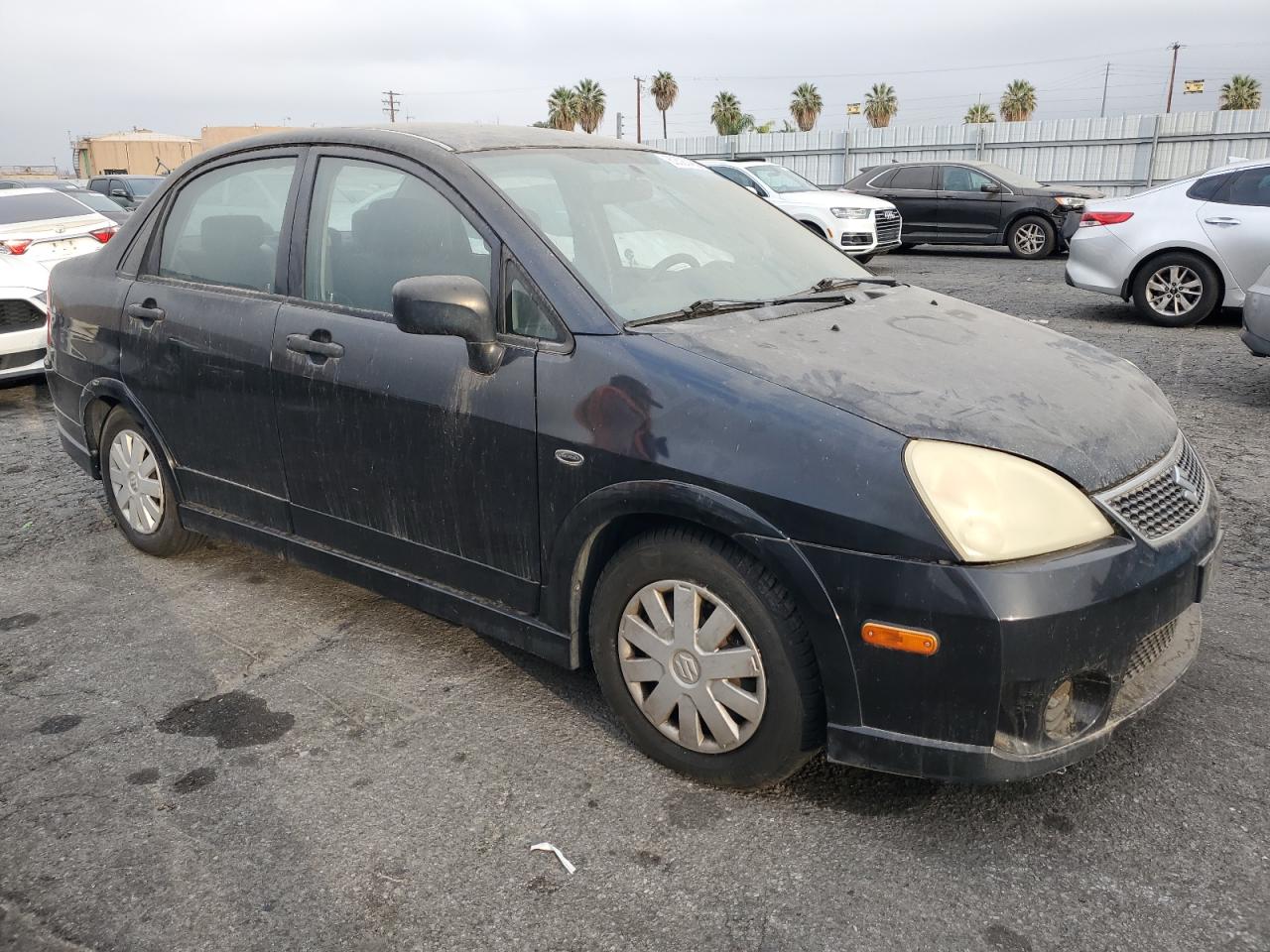 2006 Suzuki Aerio Black vin: JS2RA62S765304109