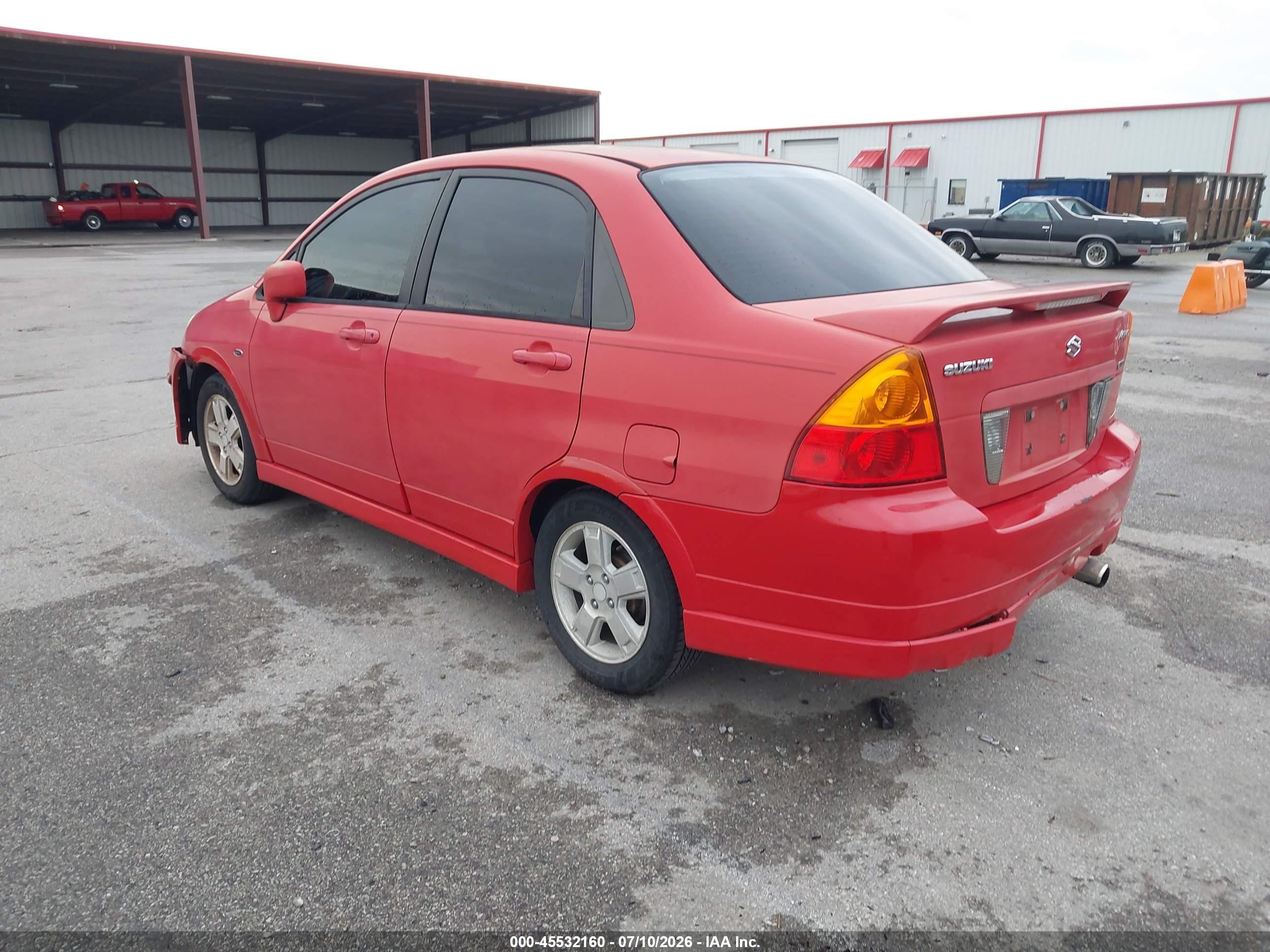 2003 Suzuki Aerio Gs Red vin: JS2RB41S535150305