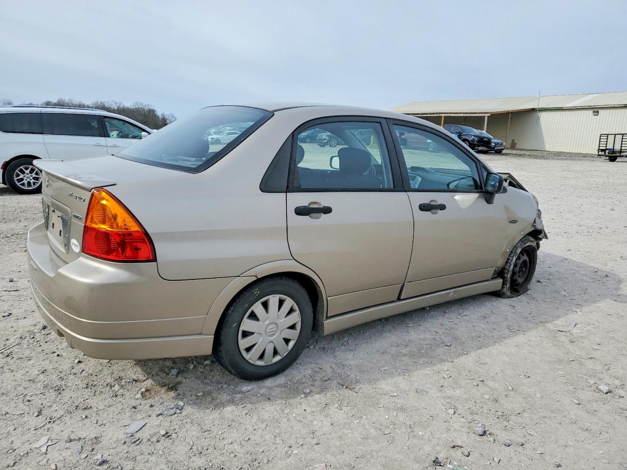 2006 Suzuki Aerio Gray vin: JS2RB62S165300571