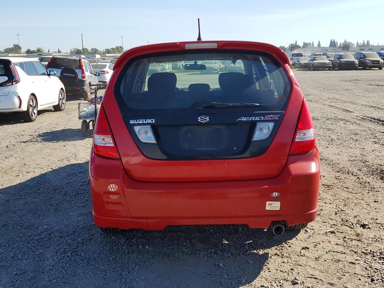 2003 Suzuki Aerio Sx Red vin: JS2RC41H035207673