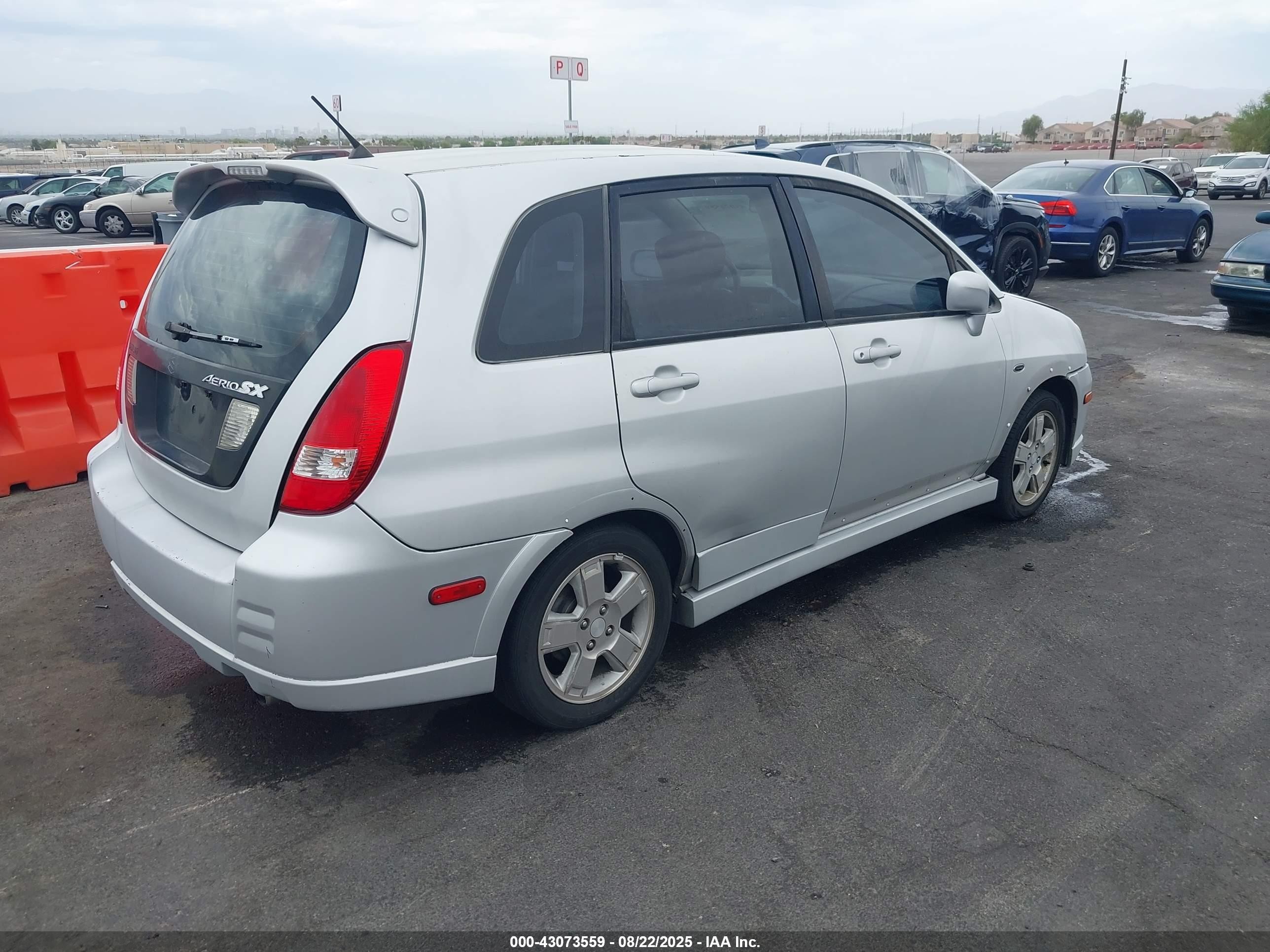 2003 Suzuki Aerio Sx   Silver vin: JS2RC41H135207021