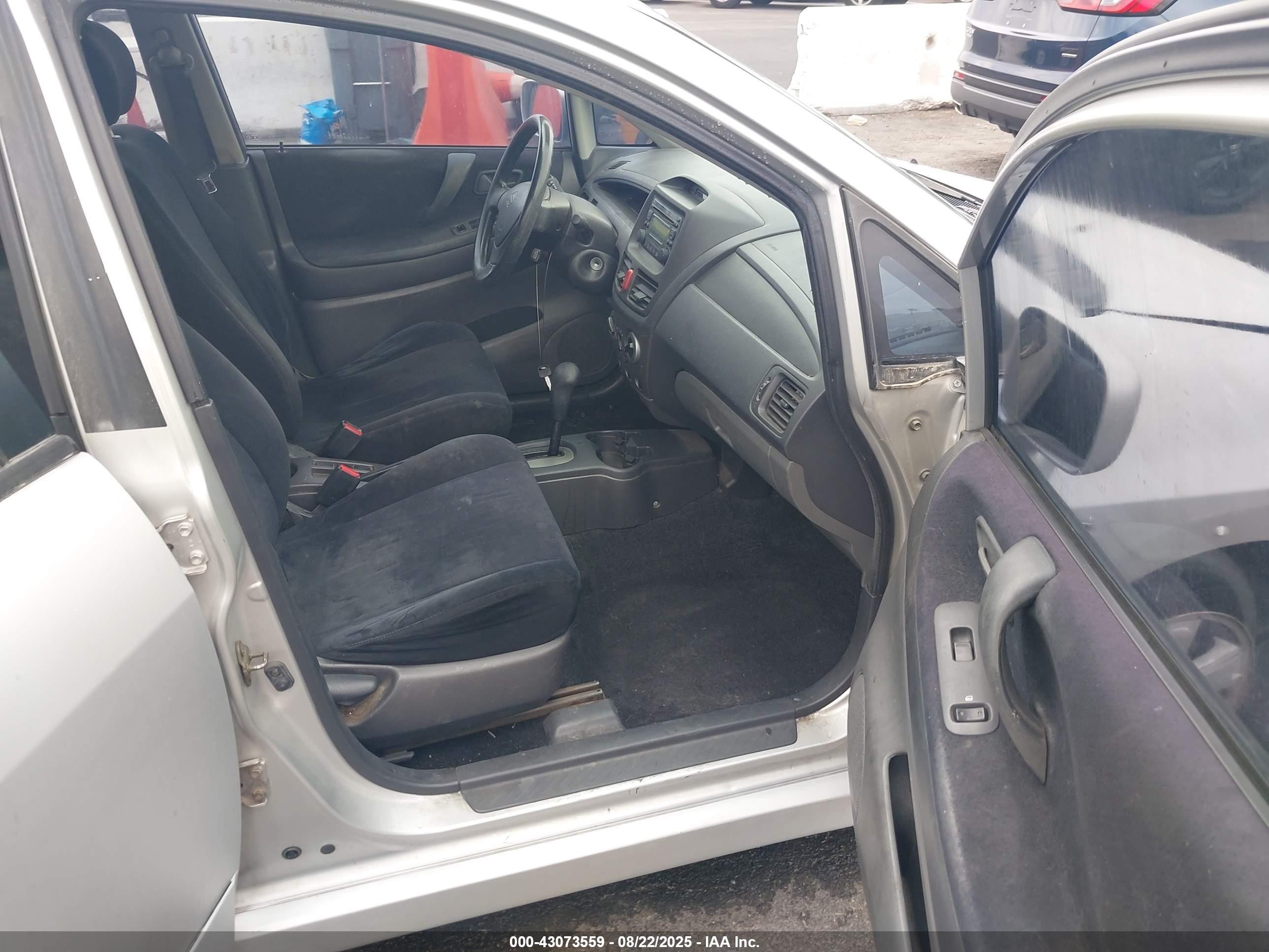 2003 Suzuki Aerio Sx   Silver vin: JS2RC41H135207021