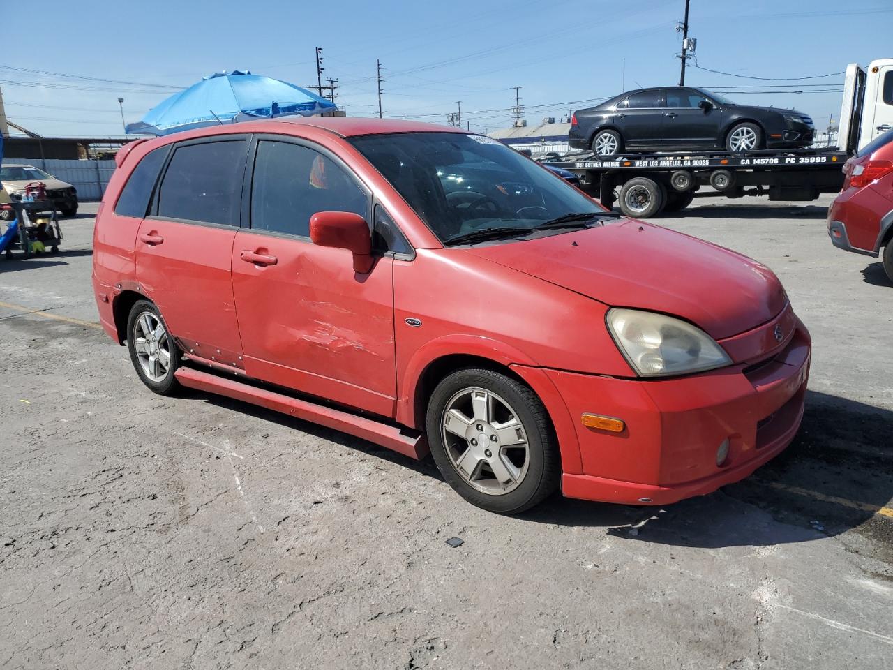 2002 Suzuki Aerio Sx Red vin: JS2RC41H225101871