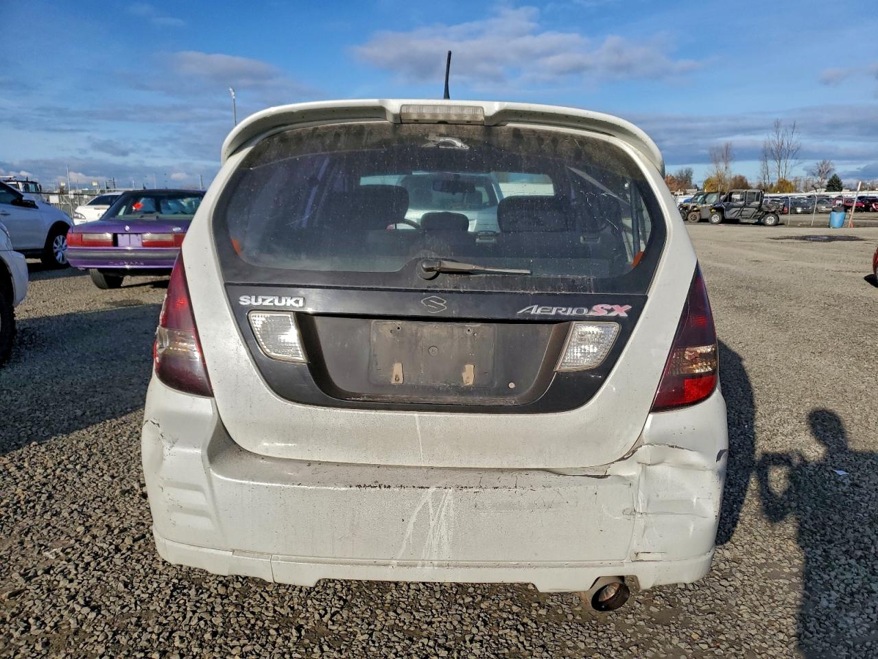 2003 Suzuki Aerio Sx White vin: JS2RC41H235208971