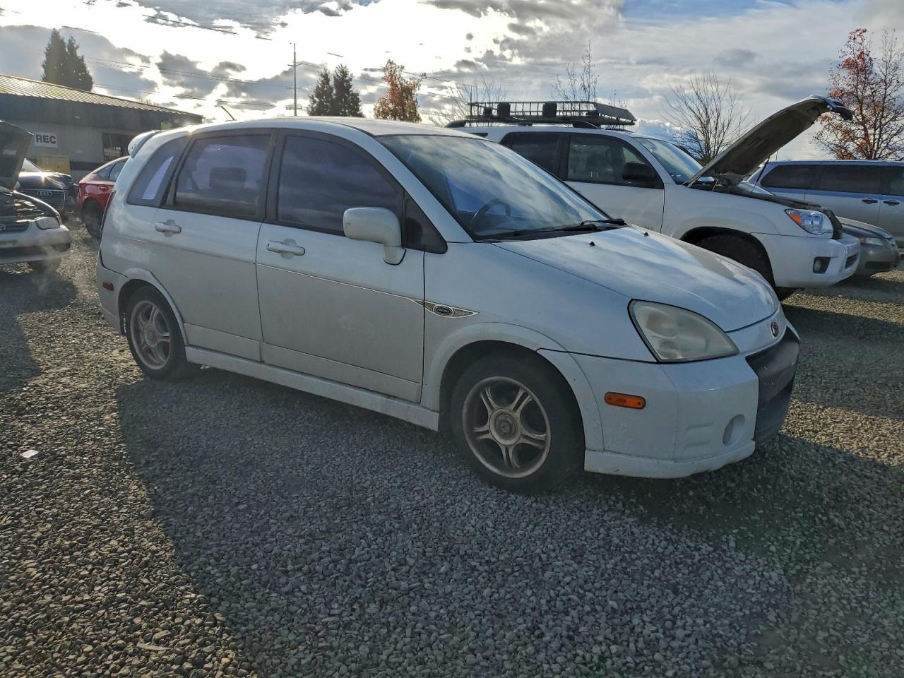 2003 Suzuki Aerio Sx White vin: JS2RC41H235208971
