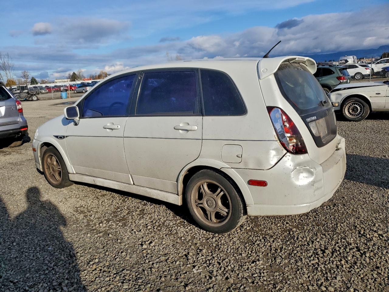 2003 Suzuki Aerio Sx White vin: JS2RC41H235208971